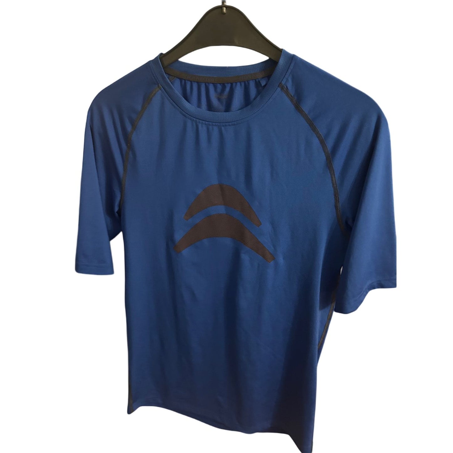 🔵 SHAMP Funktionsshirt Herren L – Sport & Stretch 🏃‍♂️