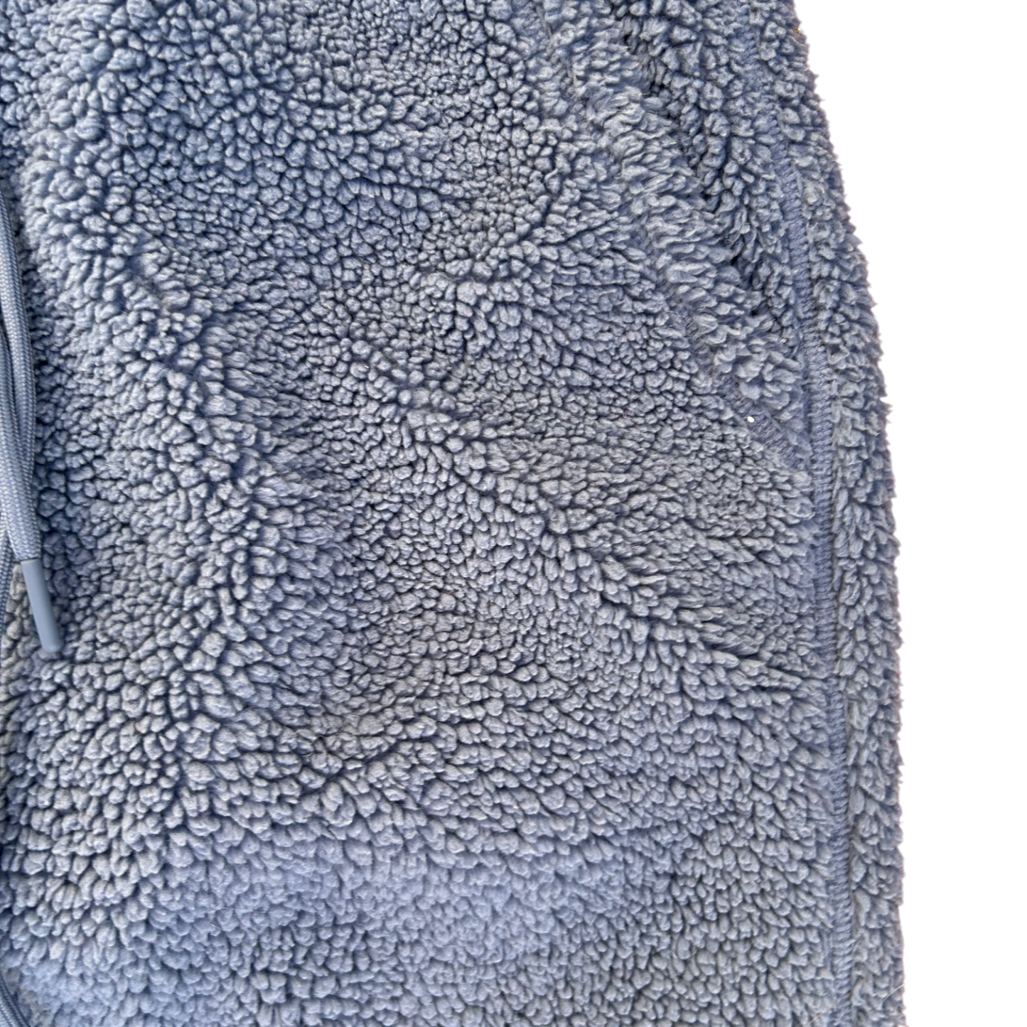 Teddy Rock Damen Gr 40 Blau Flauschig Warm Kuschelig Winter Casual Street Style