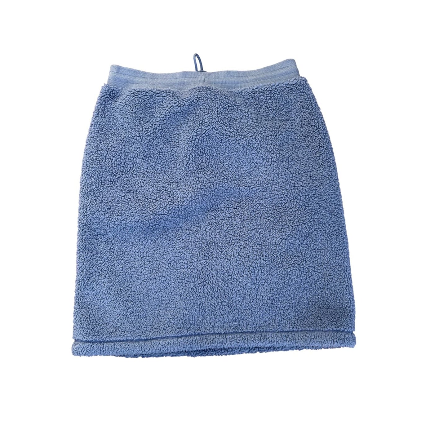 Teddy Rock Damen Gr 40 Blau Flauschig Warm Kuschelig Winter Casual Street Style
