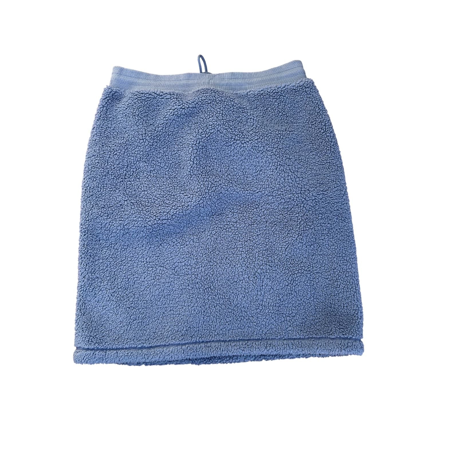 Teddy Rock Damen Gr 40 Blau Flauschig Warm Kuschelig Winter Casual Street Style