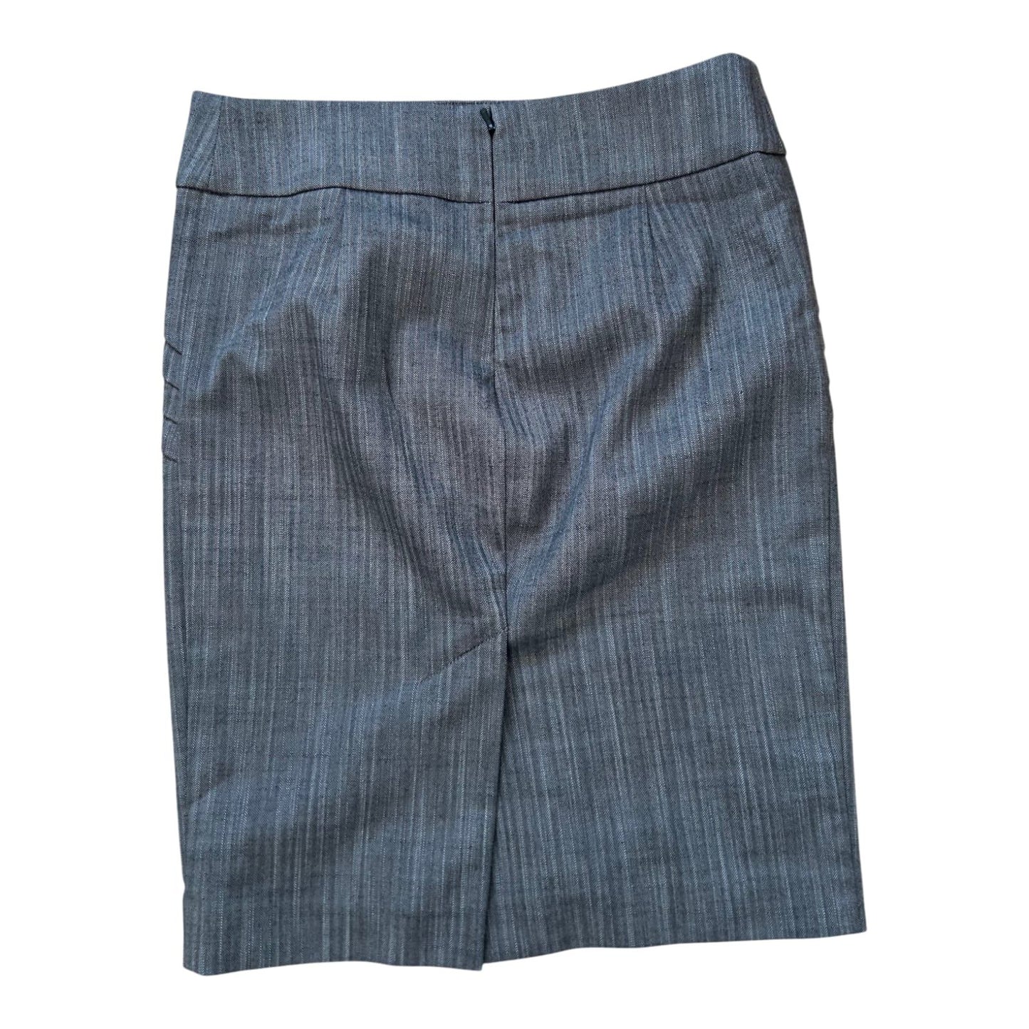 Bebe Rock Damen Gr S Braun Meliert Elegant Business Muster Schlitz