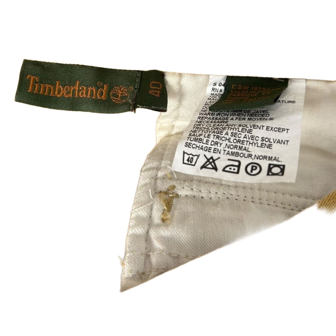 Timberland Bermuda Herren Shorts Gr 40 XL Beige Cargo Baumwolle Sommer