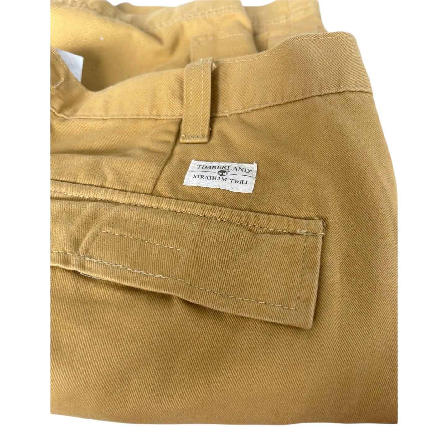 Timberland Bermuda Herren Shorts Gr 40 XL Beige Cargo Baumwolle Sommer