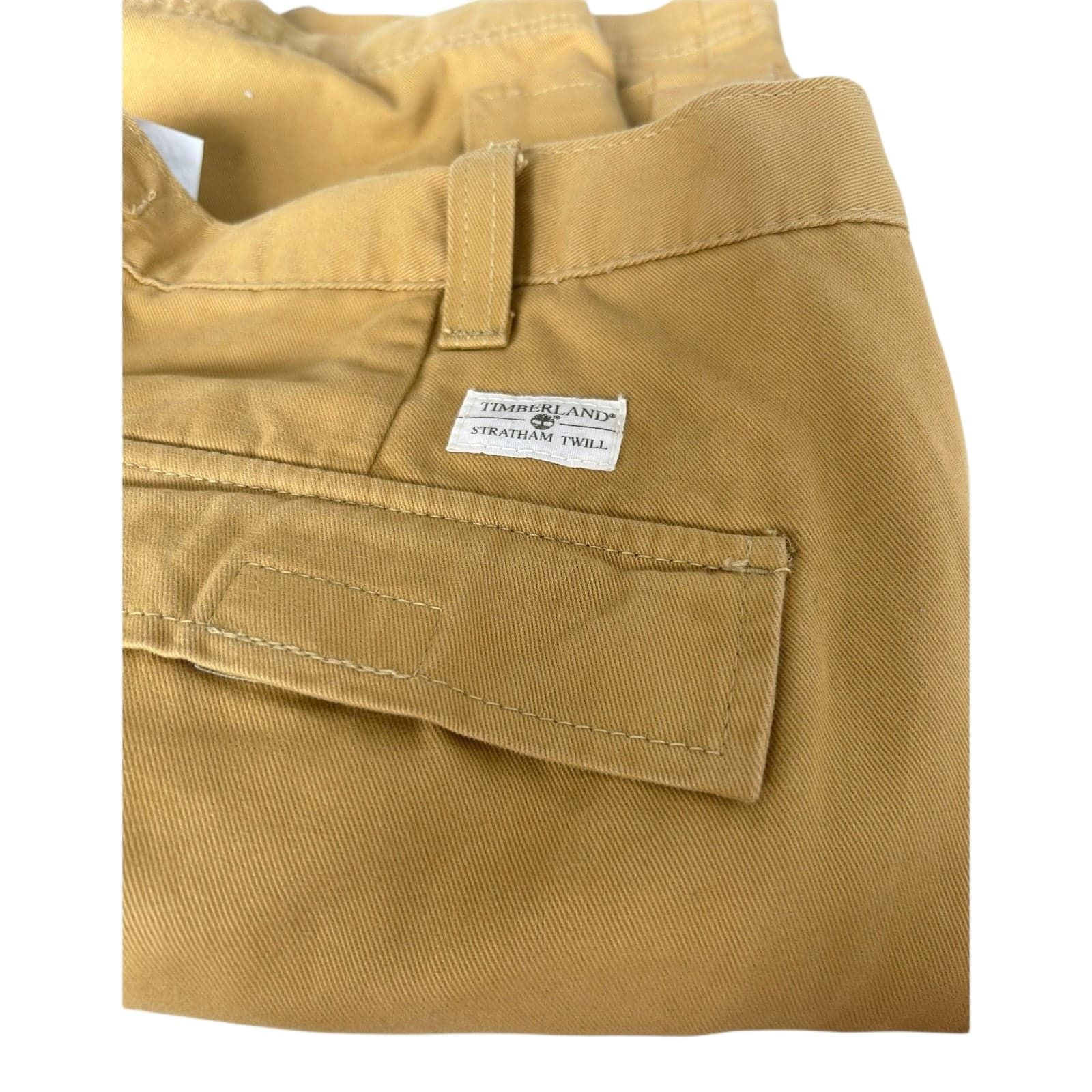 Timberland Bermuda Herren Shorts Gr 40 XL Beige Cargo Baumwolle Sommer