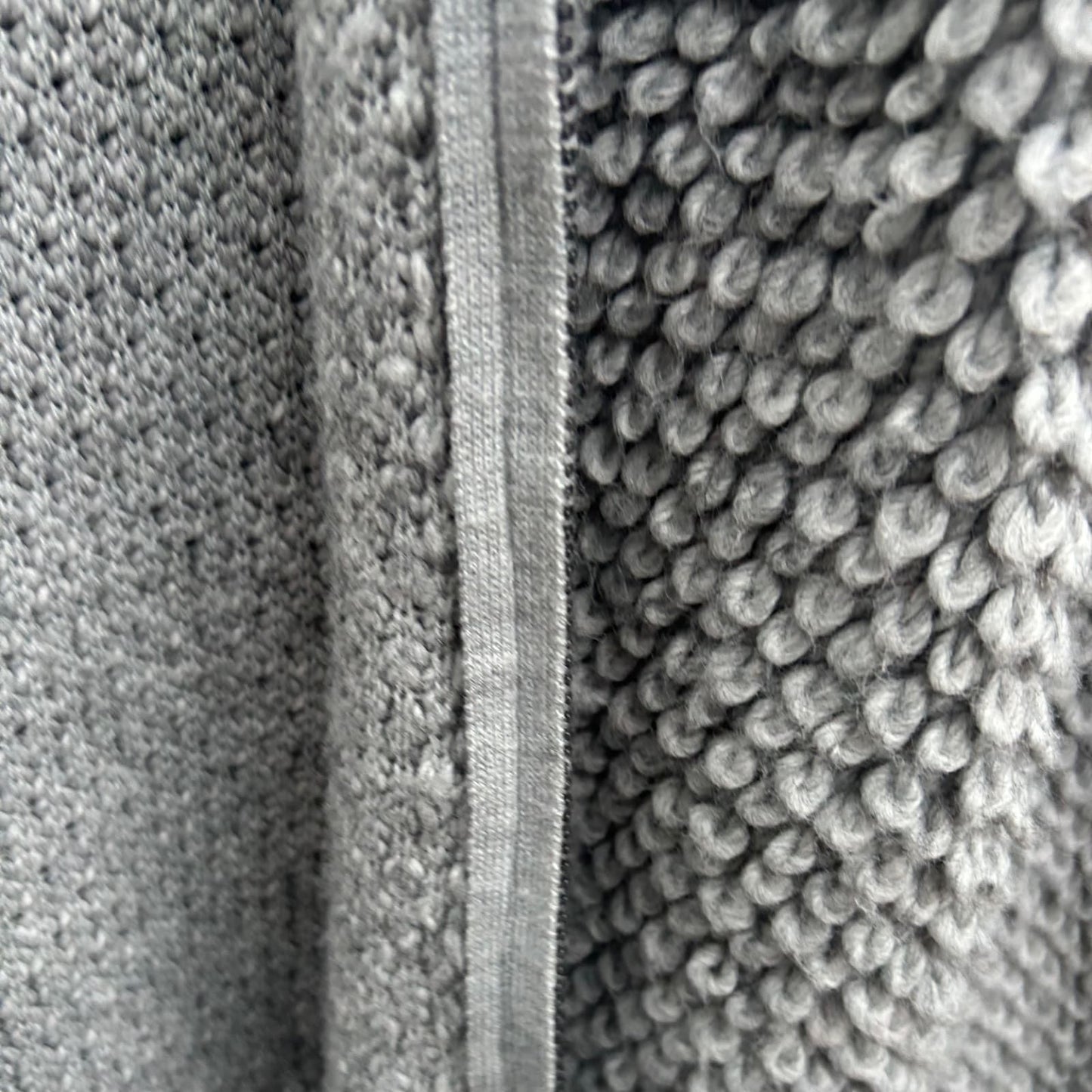 edc Strickjacke Damen Gr S Grau Flauschig Zopfmuster Reißverschluss Wolle Alpaka