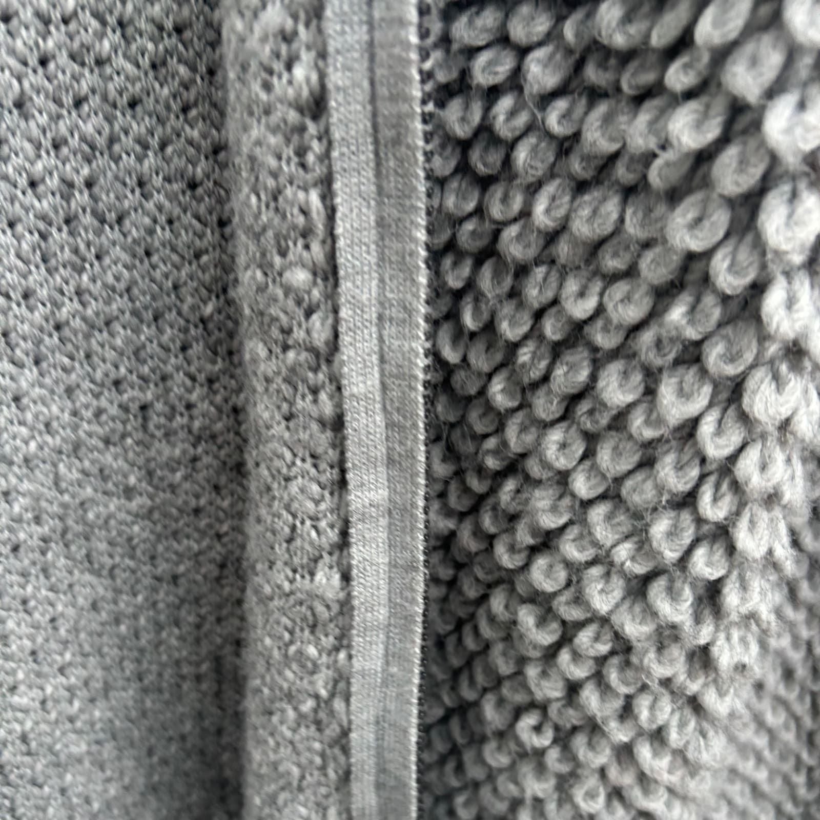 edc Strickjacke Damen Gr S Grau Flauschig Zopfmuster Reißverschluss Wolle Alpaka
