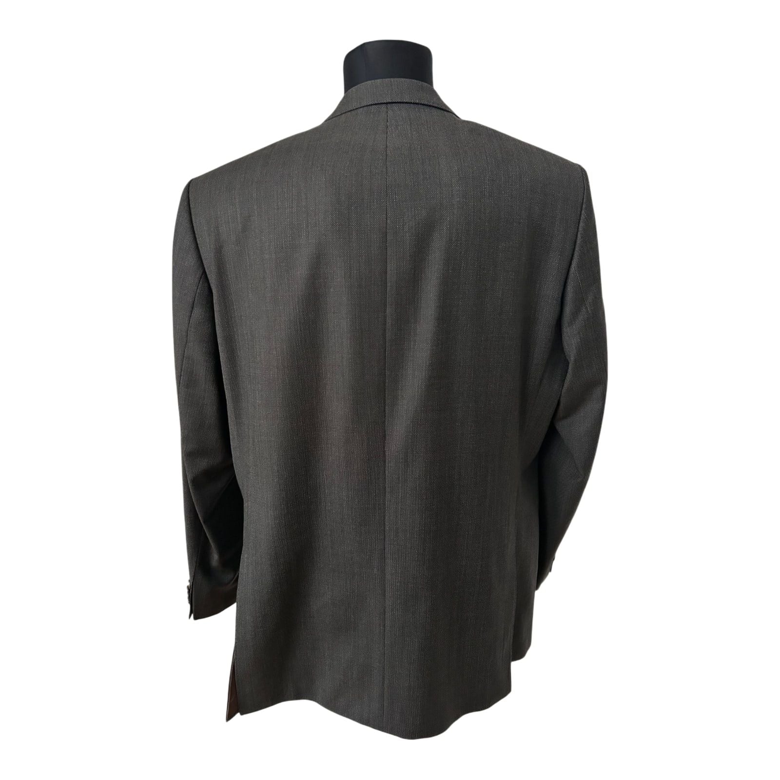 J D Fielding Sakko Herren Gr 56 Schwarz Super 110s Schurwolle Elegant