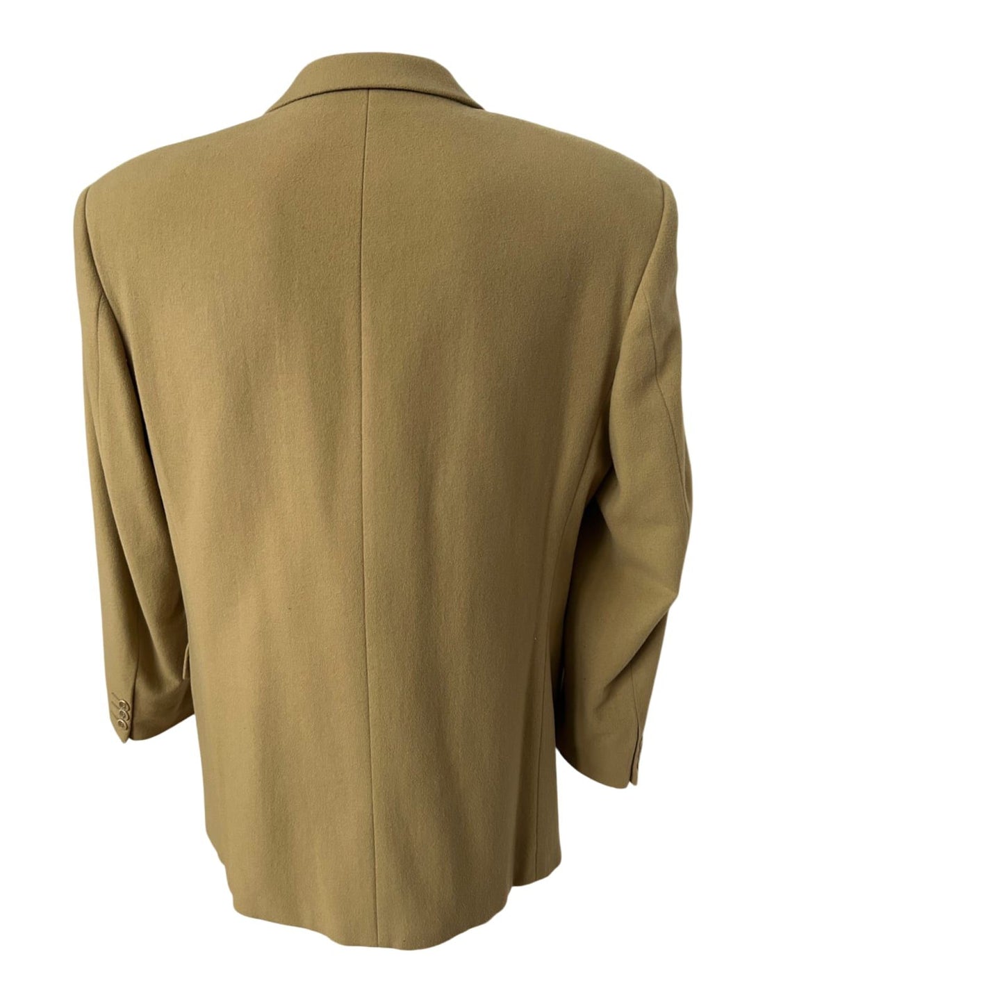 Boss Sakko Herren Gr 52 Gelb Wolle Cashmere Elegant Business Luxus Stil