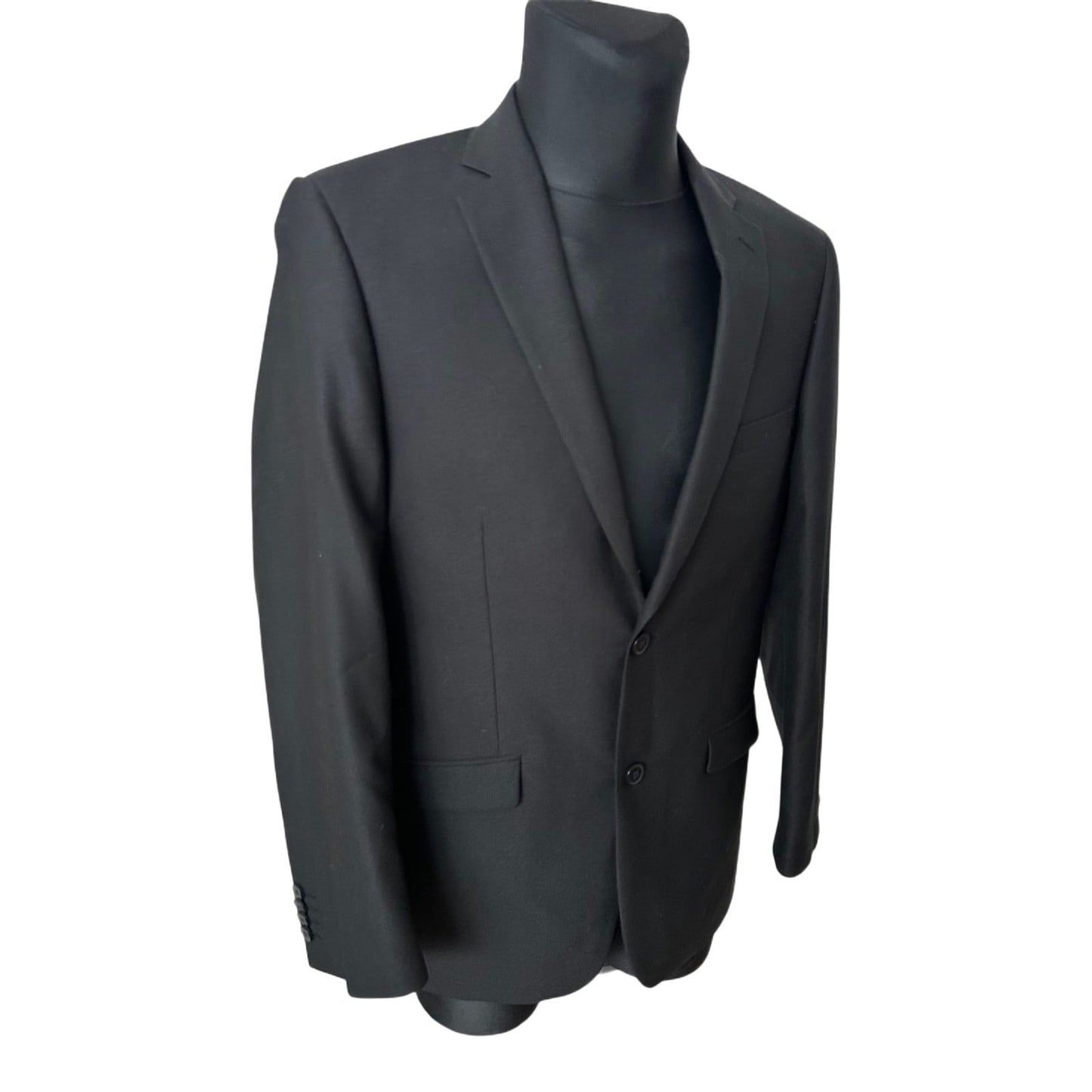 BOGIE Sakko Herren Gr 48 Schwarz Blazer Elegant Business Klassisch Modern