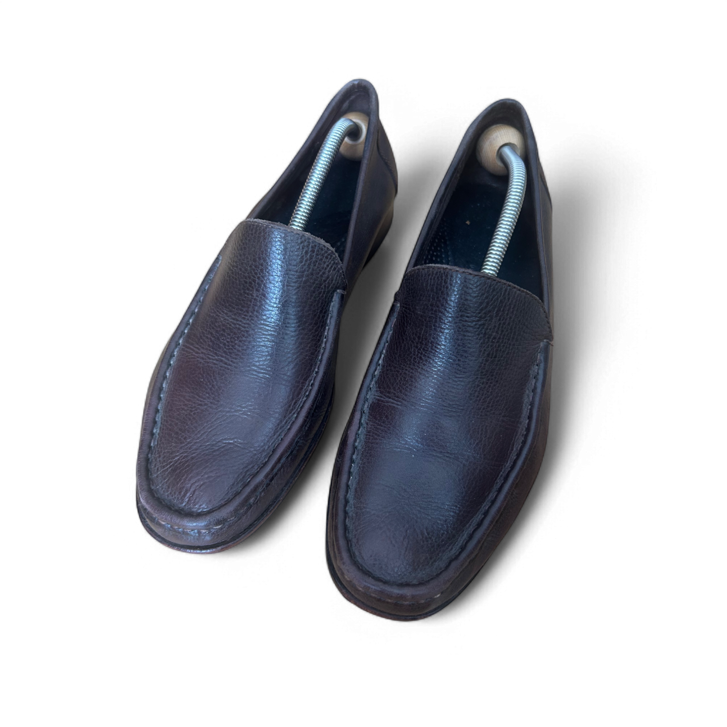 🥿 Dunkelbraune Slipper Herren Gr. 8 – Klassischer Look  🥿