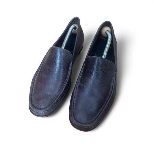 🥿 Dunkelbraune Slipper Herren Gr. 8 – Klassischer Look  🥿