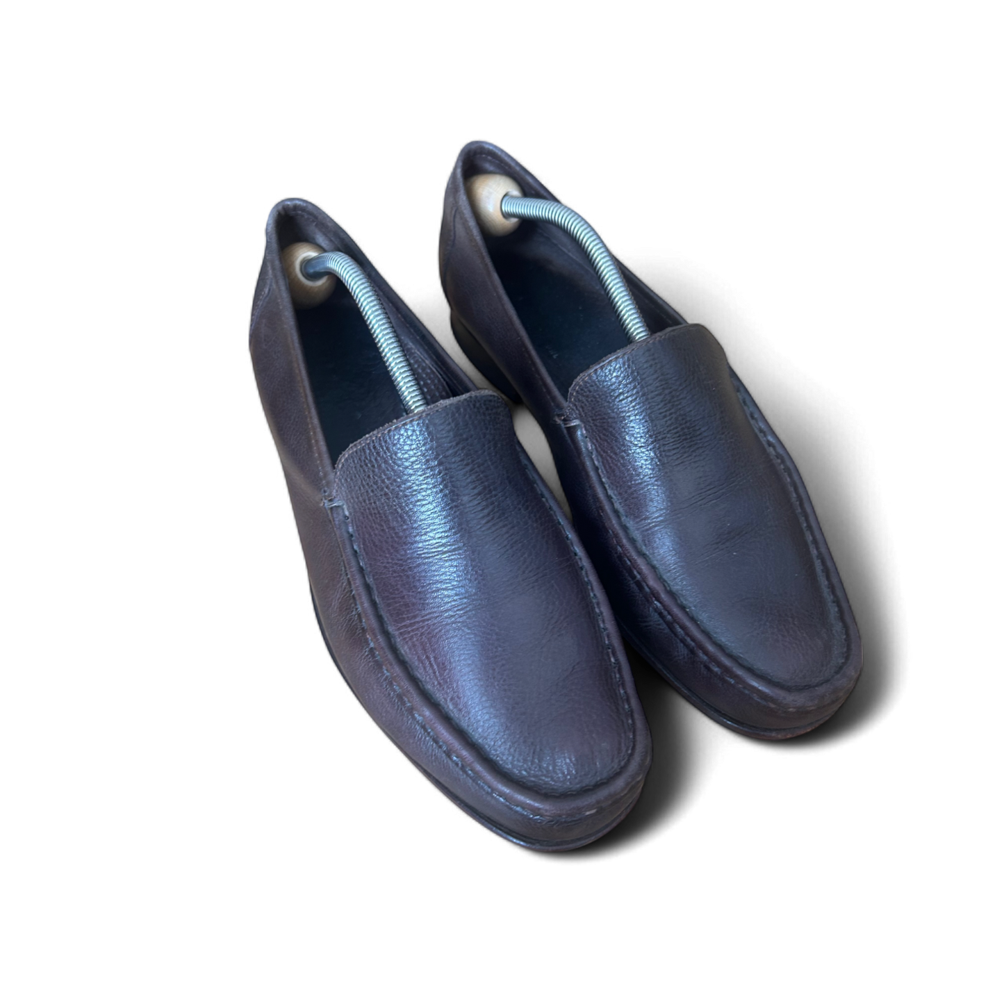 🥿 Dunkelbraune Slipper Herren Gr. 8 – Klassischer Look  🥿