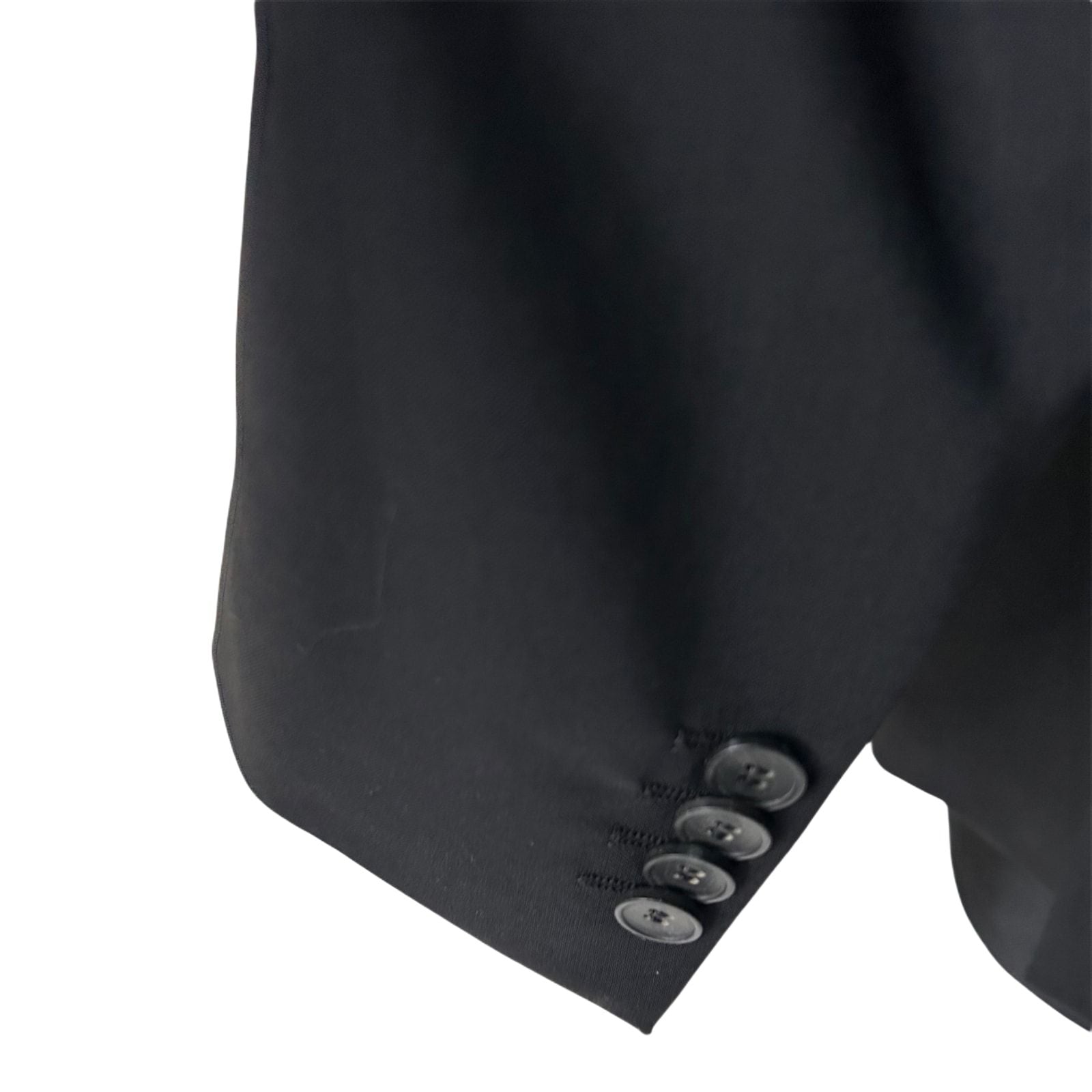 Hugo Boss Sakko Herren Gr 48 Schwarz Schurwolle Slim Fit Elegant Business