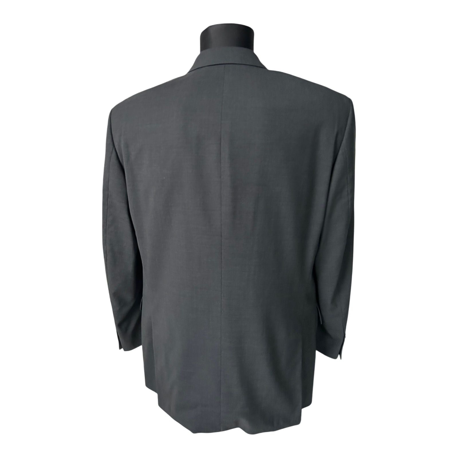 Windsor Sakko Herren Gr 50 Anthrazit Schurwolle Zegna Stoff Elegant Klassisch