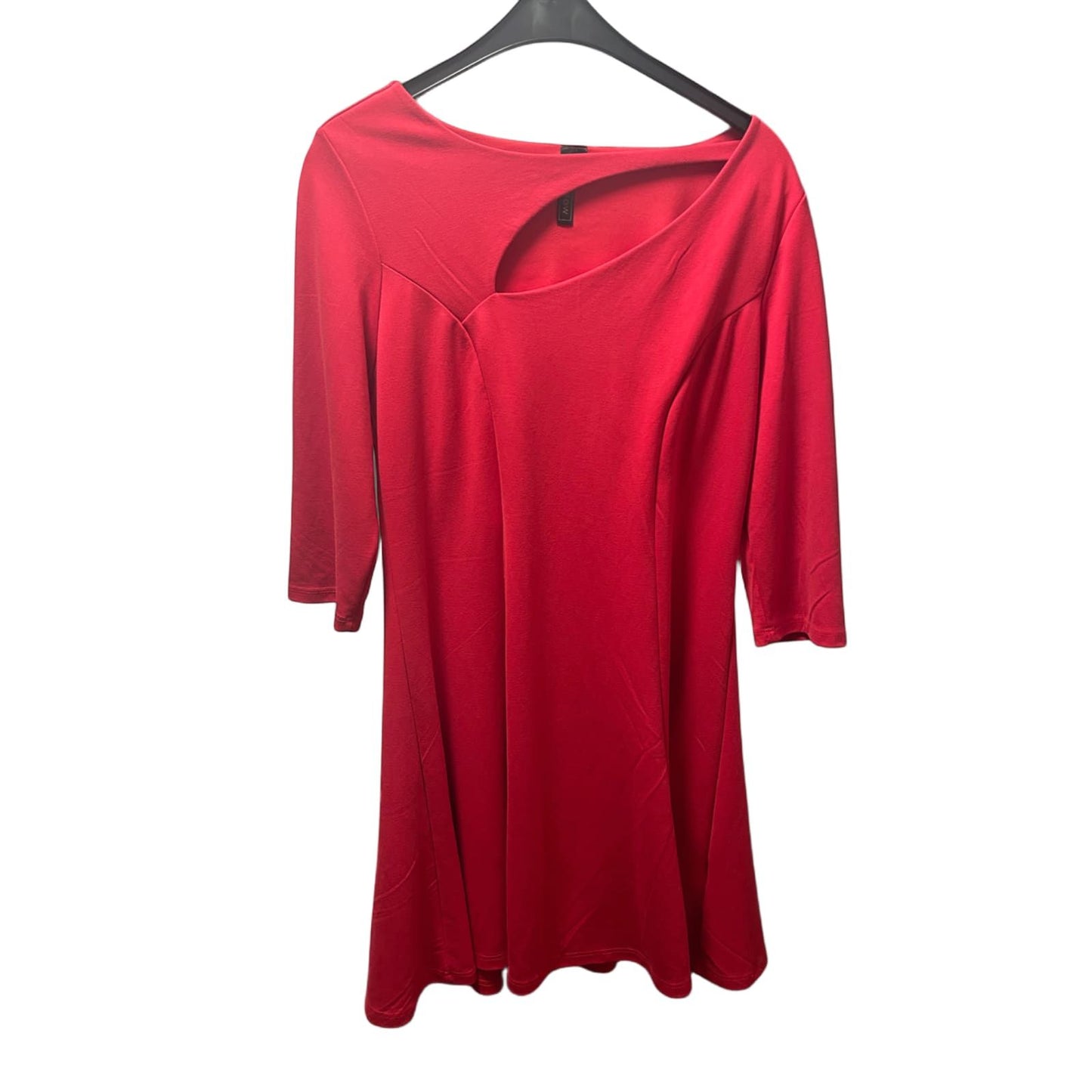 Rainbow Kleid Damen Dress Damenkleid Gr. L Pink Stretch Cut Out Modernes Kleid