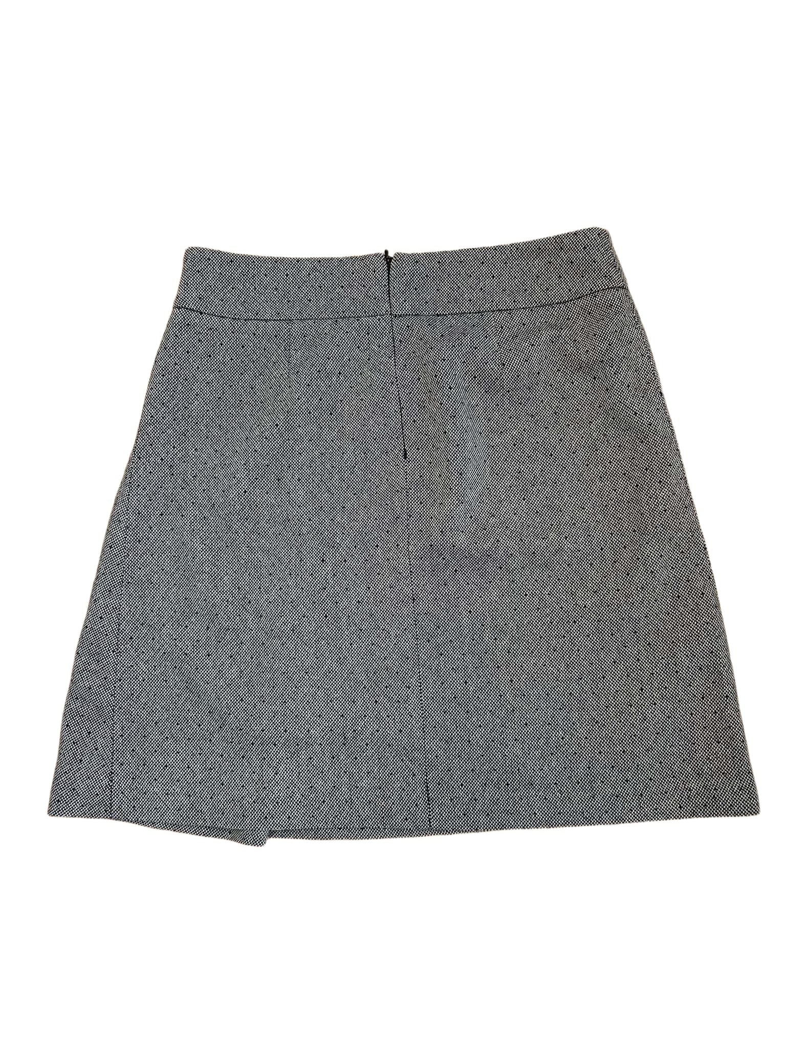 Opus Rock Damen 40 Grau Meliert Wolle Gefüttert Elegant Business Klassisch