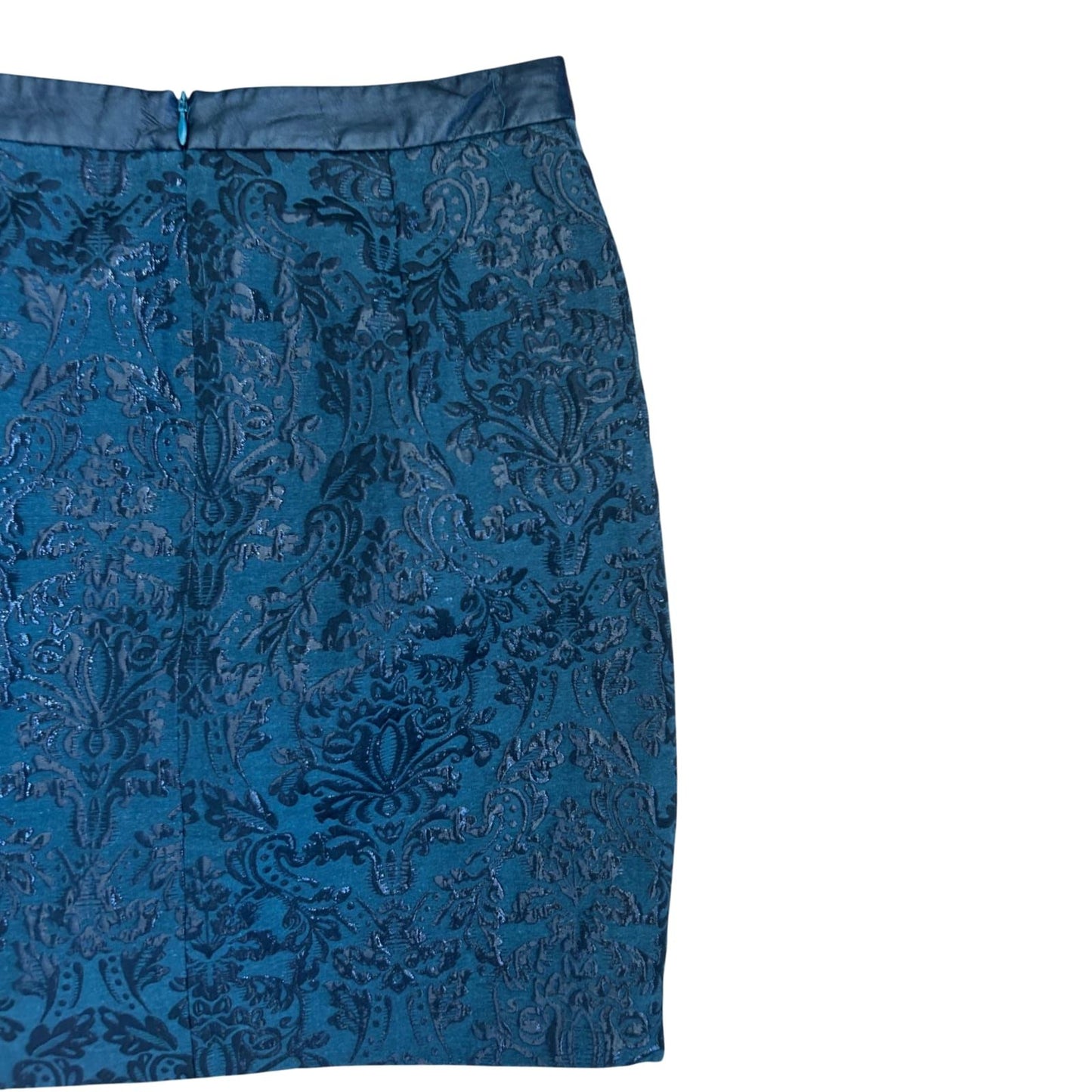 Esprit Rock Damen Gr 38 Grün Glanz Florales Muster Elegant Party Kurz