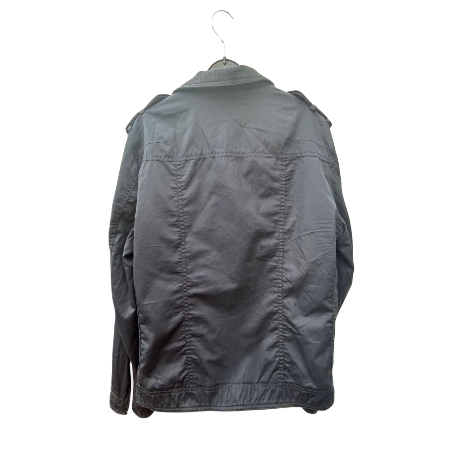 H&M Herren Jacke Größe 48 Dunkelblau Übergangsjacke Top Zustand Modisch