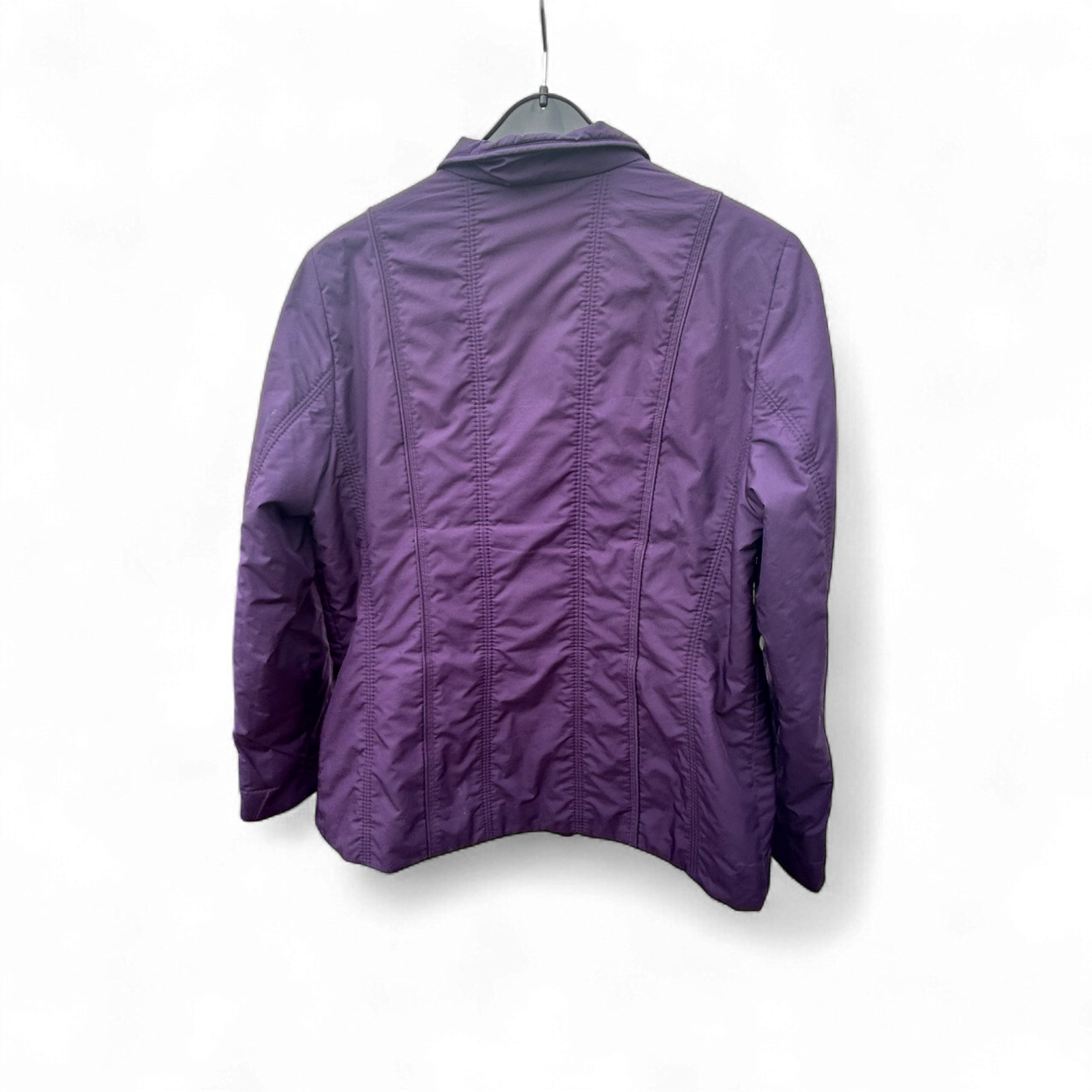 Gerry Weber Damen Jacke Lila Größe 40 Elegant Leicht Übergangsjacke Top Zustand