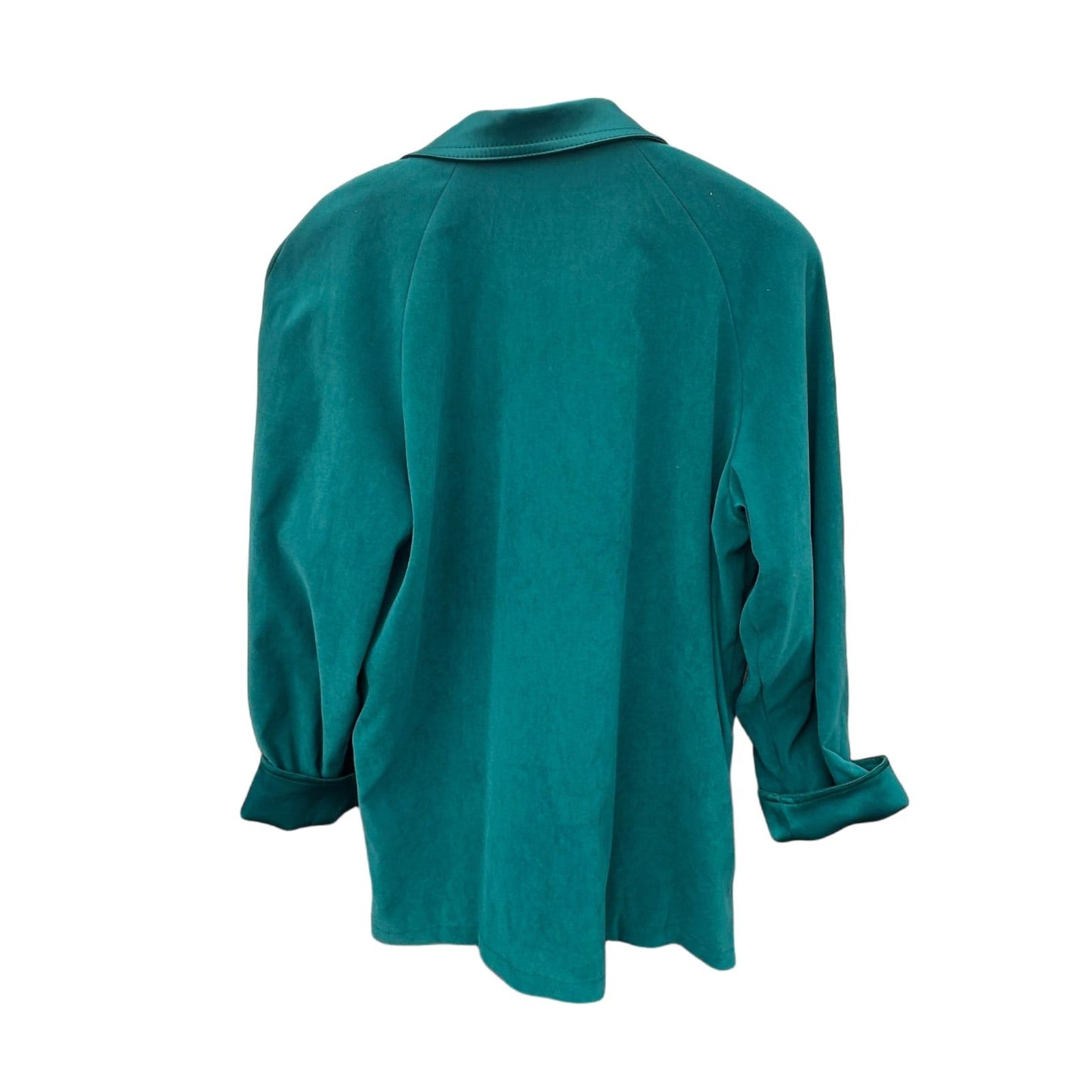 Bergamo Vintage Jacke Damen XL Türkisgrün True Original Retro Streetstyle