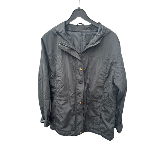 TCM Damen Regenjacke 2-in-1 Dunkelblau Größe 40/42 Mit Weste Übergangsjacke