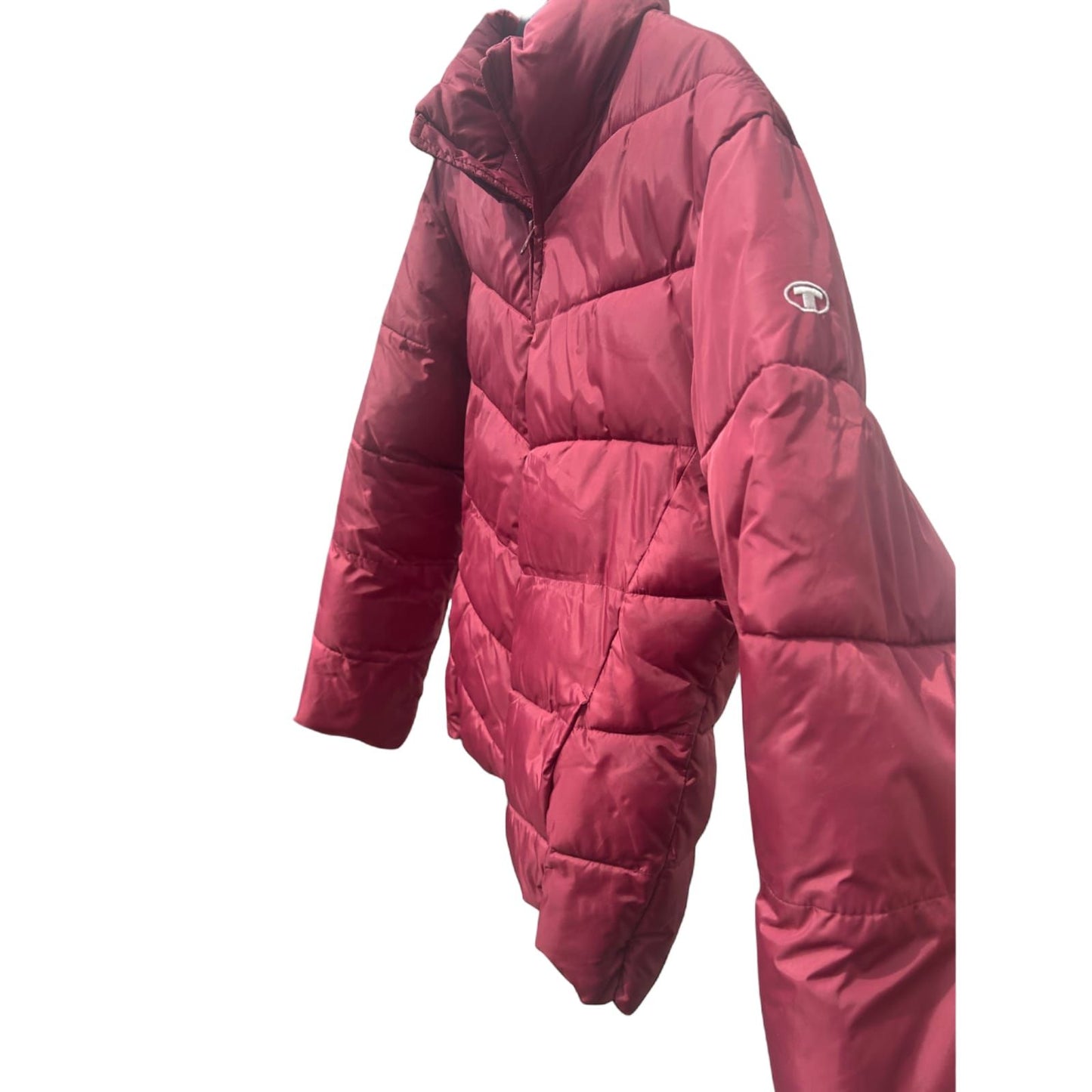 Tom Tailor Damen Steppjacke Gr 38 Weinrot Leicht Gefüttert Winterjacke Top