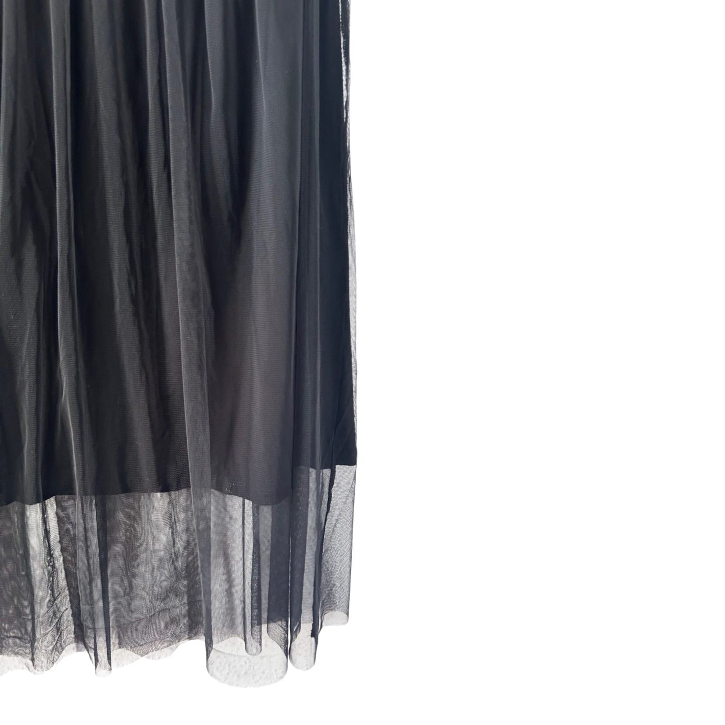 Catwalk Junkie Rock Damen Gr L Schwarz Tüll Midi Gummibund Elegant