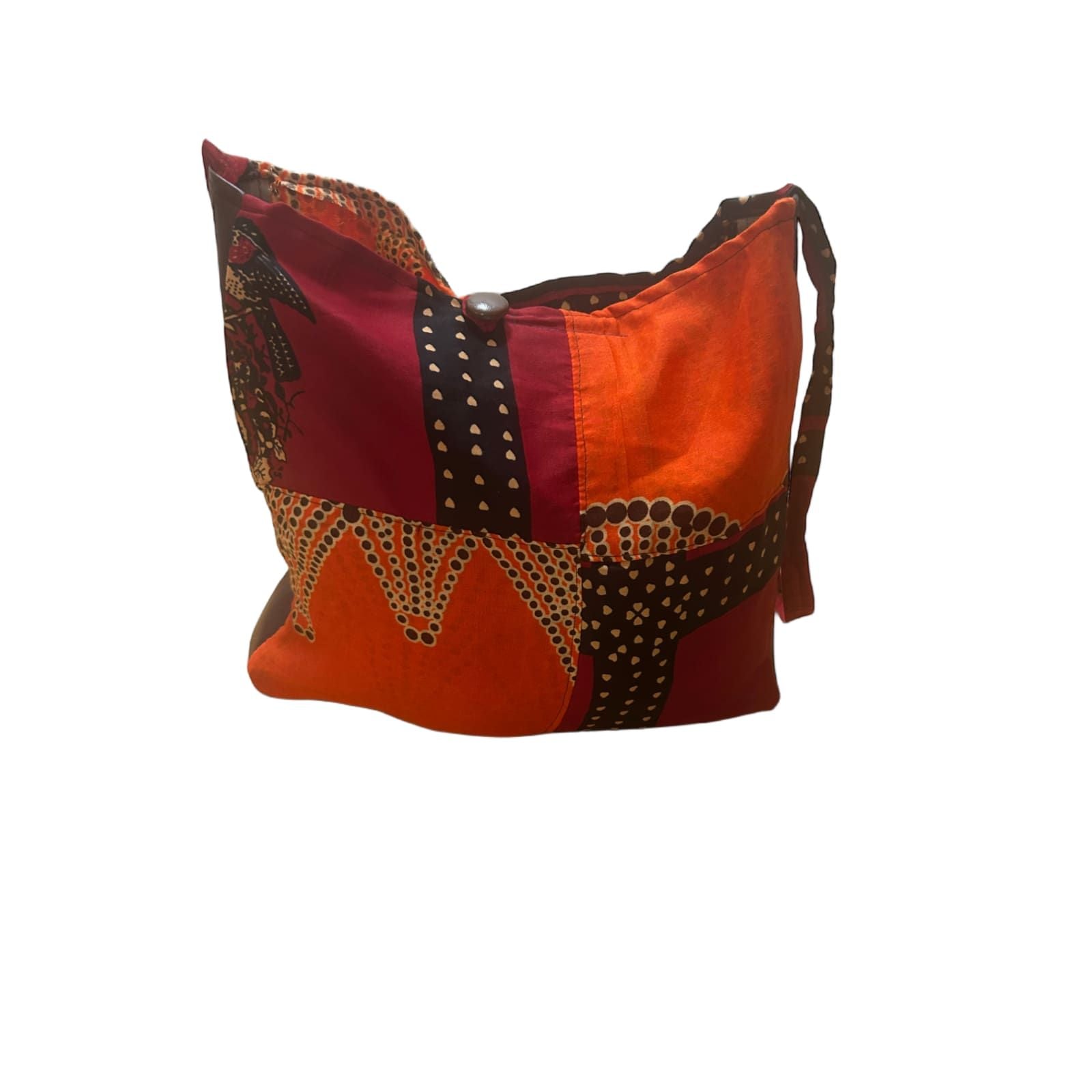 🧵 Stofftasche Patchwork-Design – PAF handmade 🌍👜