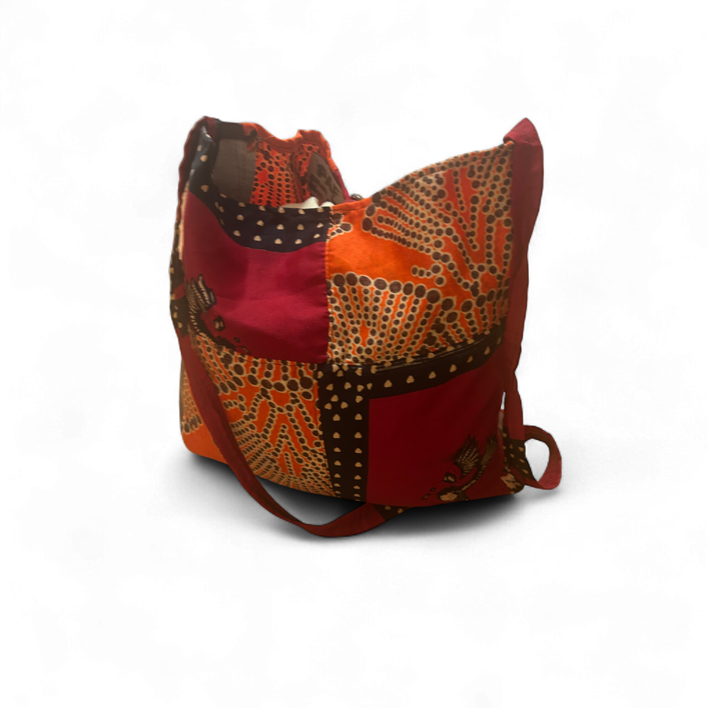 🧵 Stofftasche Patchwork-Design – PAF handmade 🌍👜