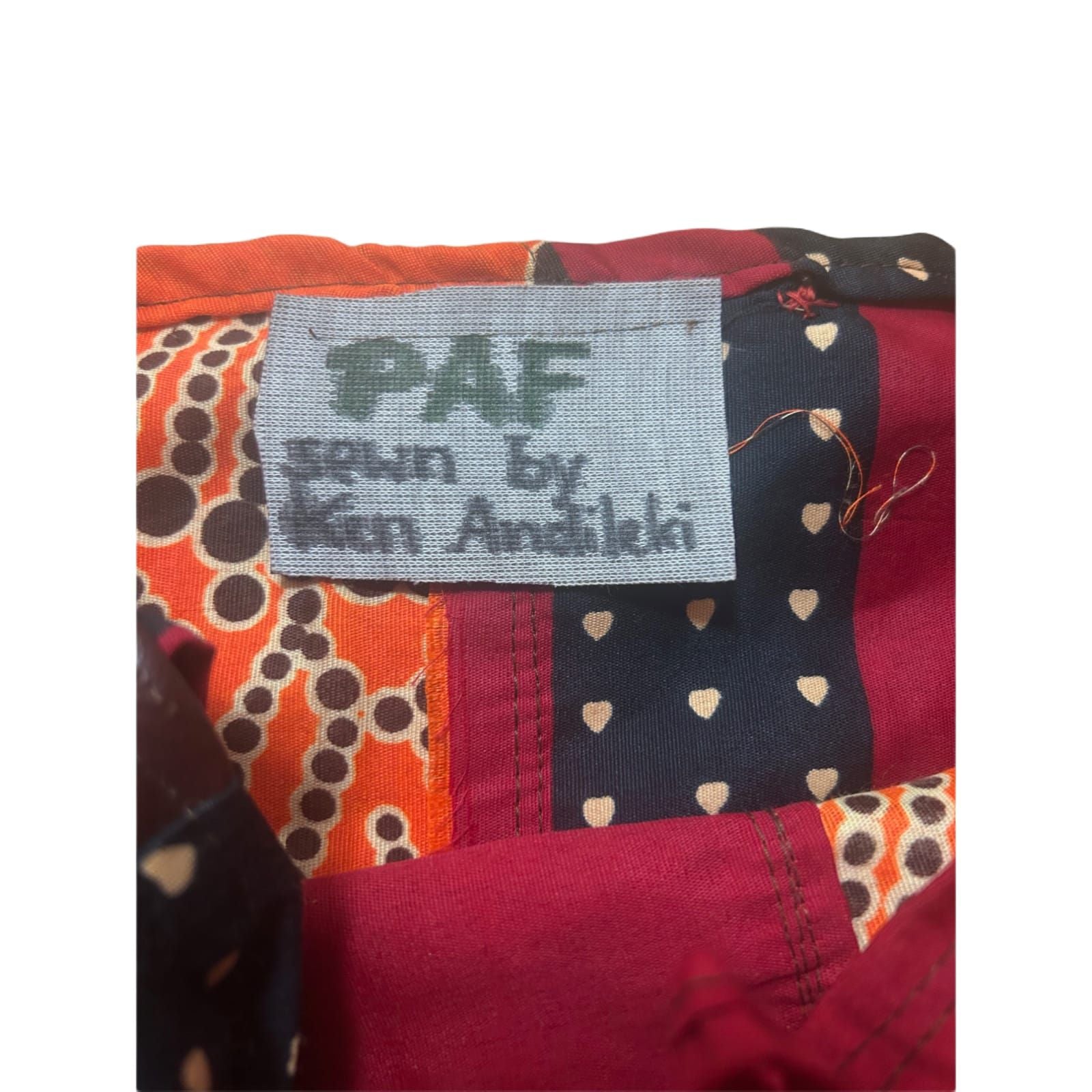 🧵 Stofftasche Patchwork-Design – PAF handmade 🌍👜