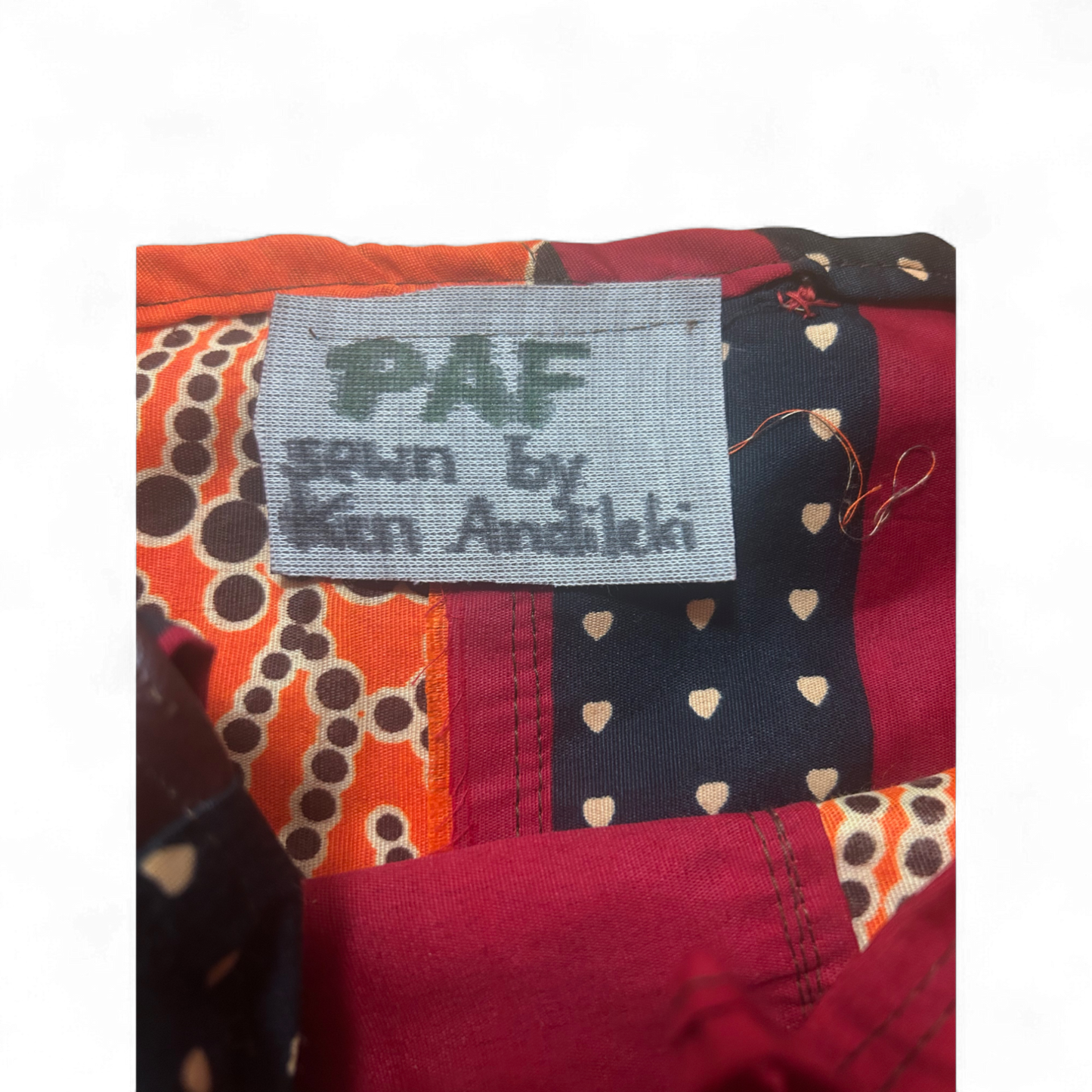 🧵 Stofftasche Patchwork-Design – PAF handmade 🌍👜