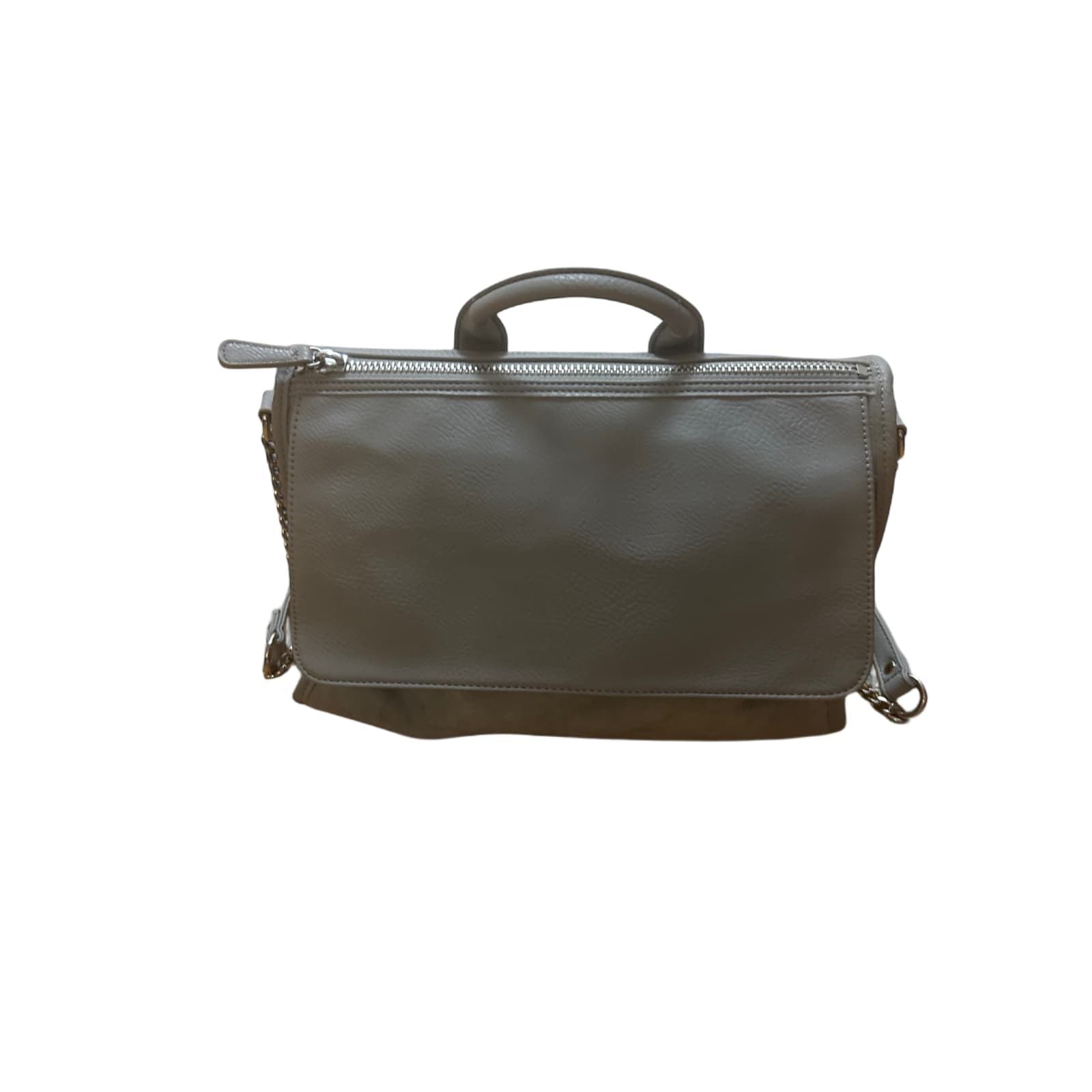 👜 New Look Schultertasche Hellgrau – Sehr guter Zustand 🤍✨