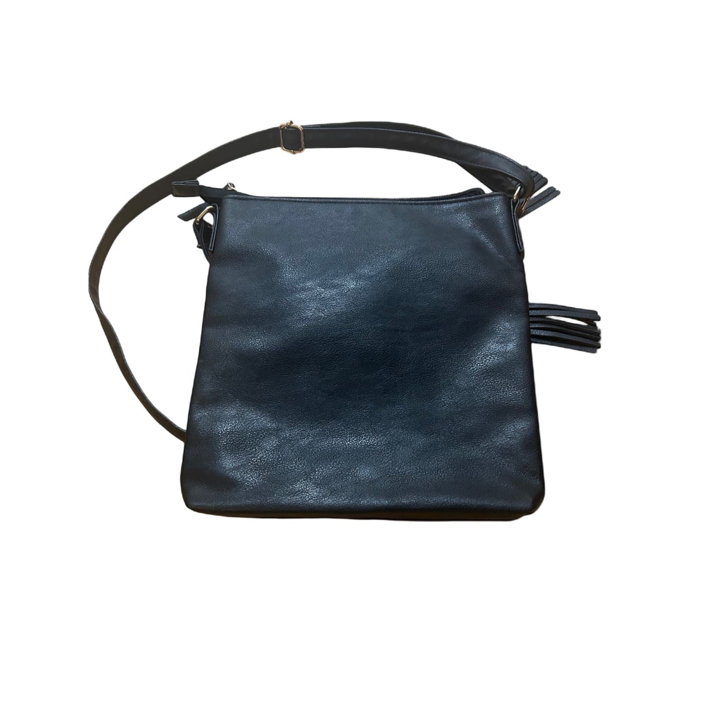 👜 Atmosphere Tasche Schwarz – Stylisch mit Quasten 🖤✨