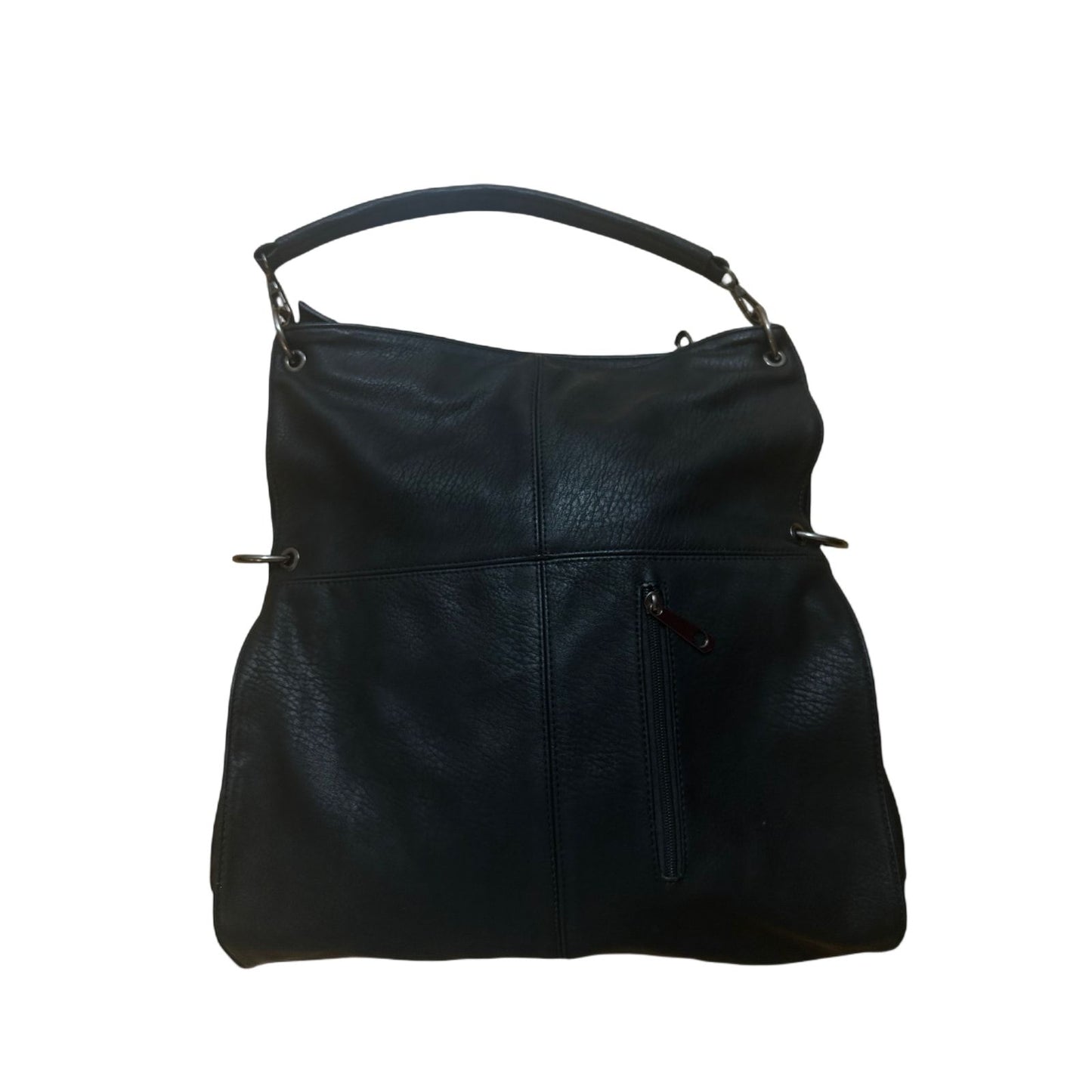 🖤 Große Hobo-Tasche Schwarz – wandelbar & stylisch 🖤✨