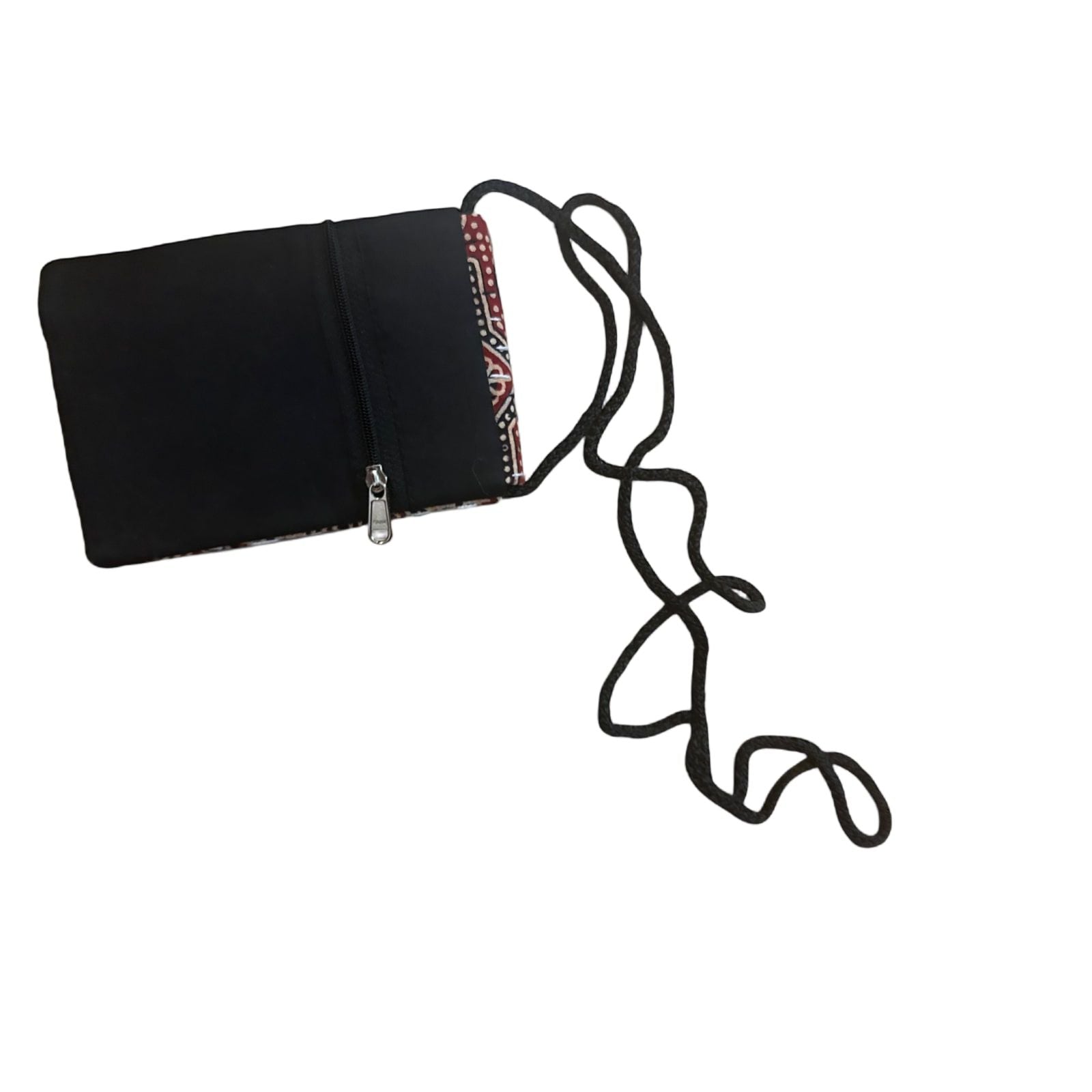 📱 Handytasche mit Ethno-Muster – leicht & sicher mit Klettverschluss 🎒✨