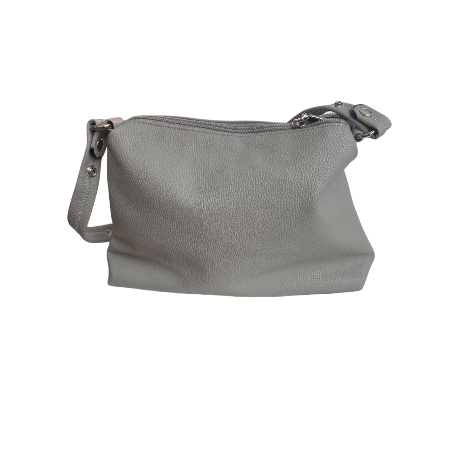 👜 New Look Schultertasche Hellgrau – Sehr guter Zustand 🤍✨