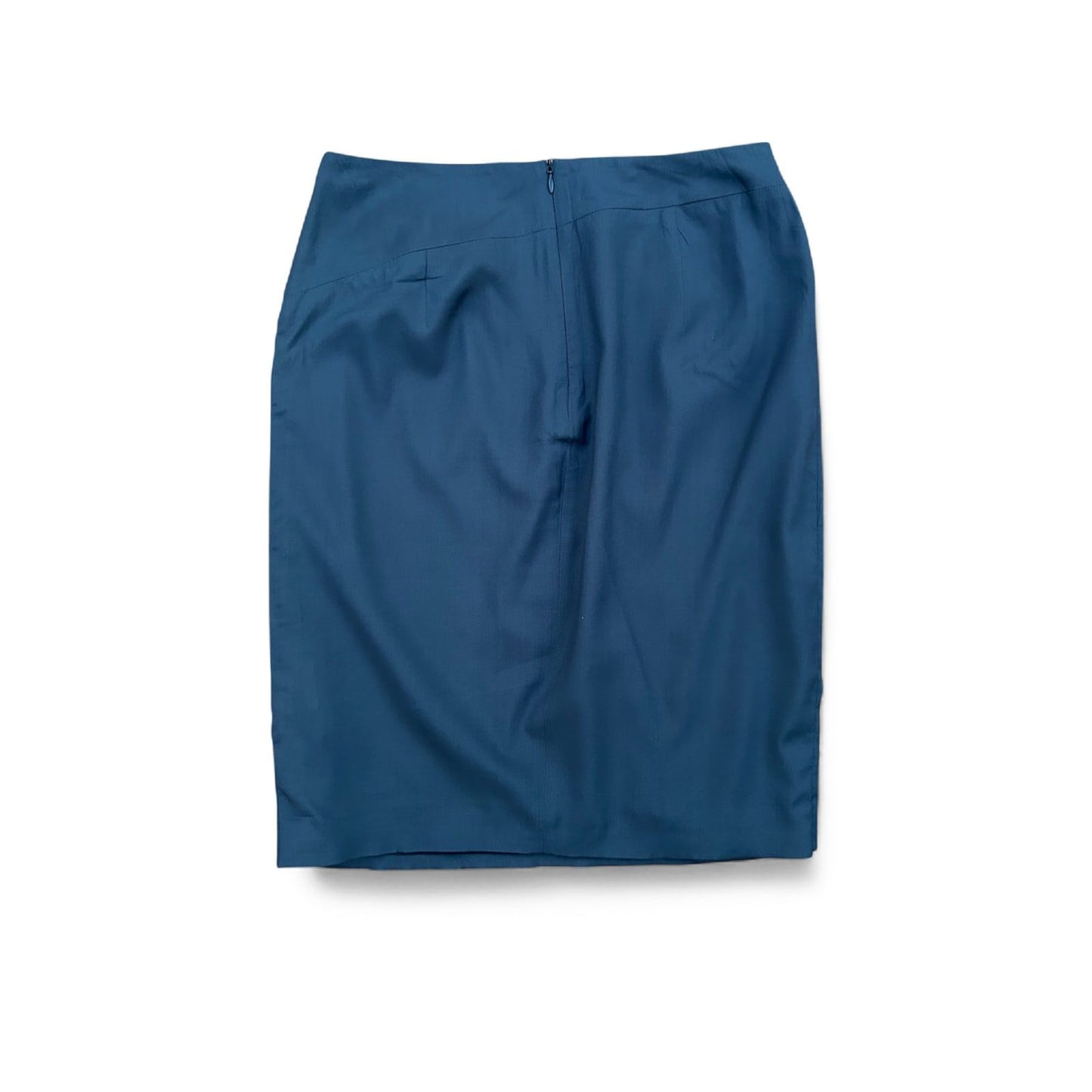 Rene Lezard Rock Damen 38 Anthrazit Seide Falten Elegant Business Designer