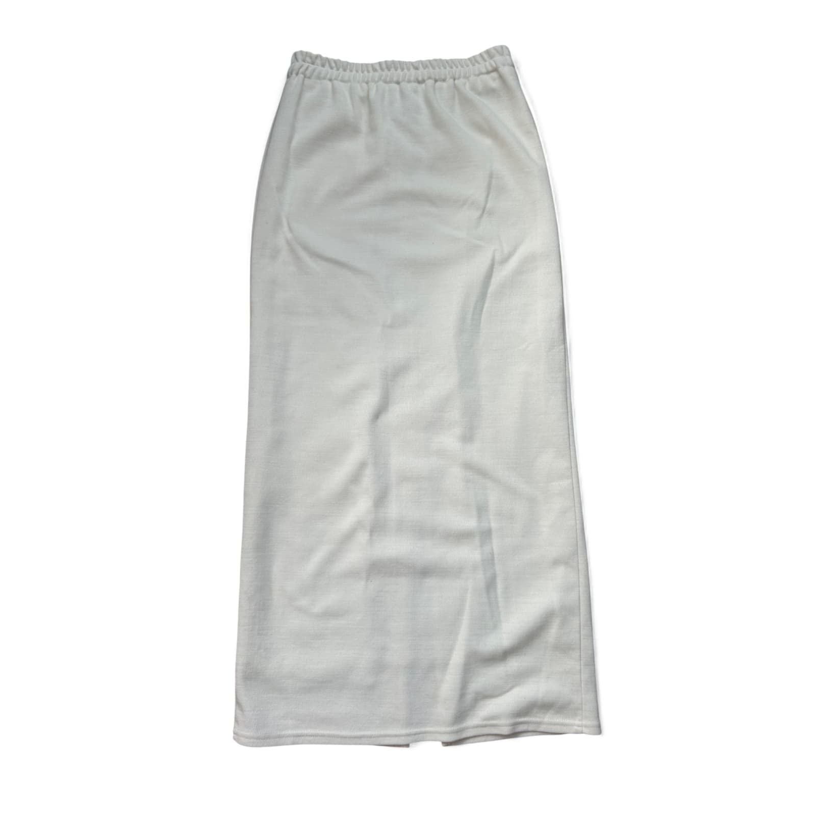 🤍 Alba Moda Rock 38 Wollweiß – Maxi – Gehschlitz Elegant