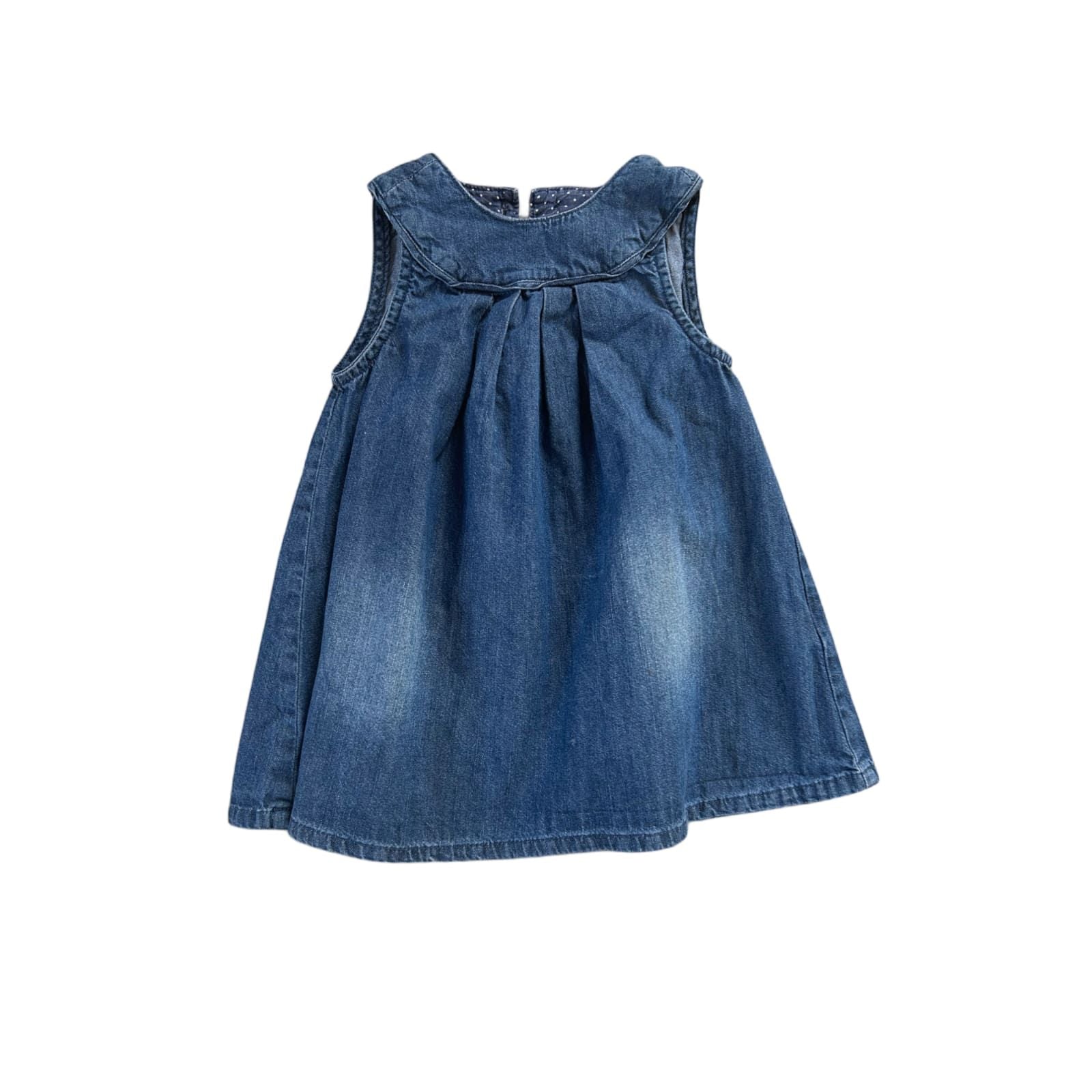 🌸 H&M Jeanskleid Baby Gr. 86 – Weicher Denimlook 🌸