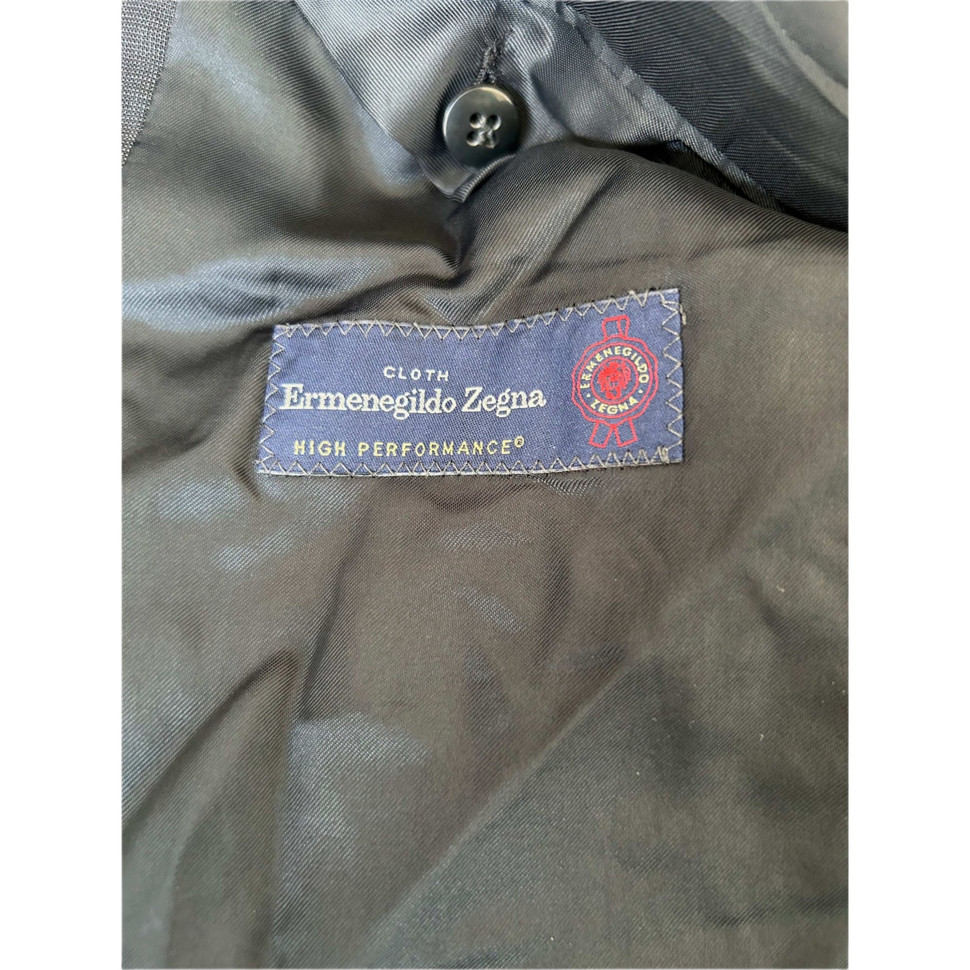 Windsor Sakko Herren Gr 50 Anthrazit Schurwolle Zegna Stoff Elegant Klassisch