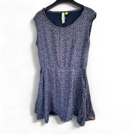 ALIFE Kleid Damen Dress Damenkleid Gr. L Marine Scarlett Kleid Top Zustand Neu