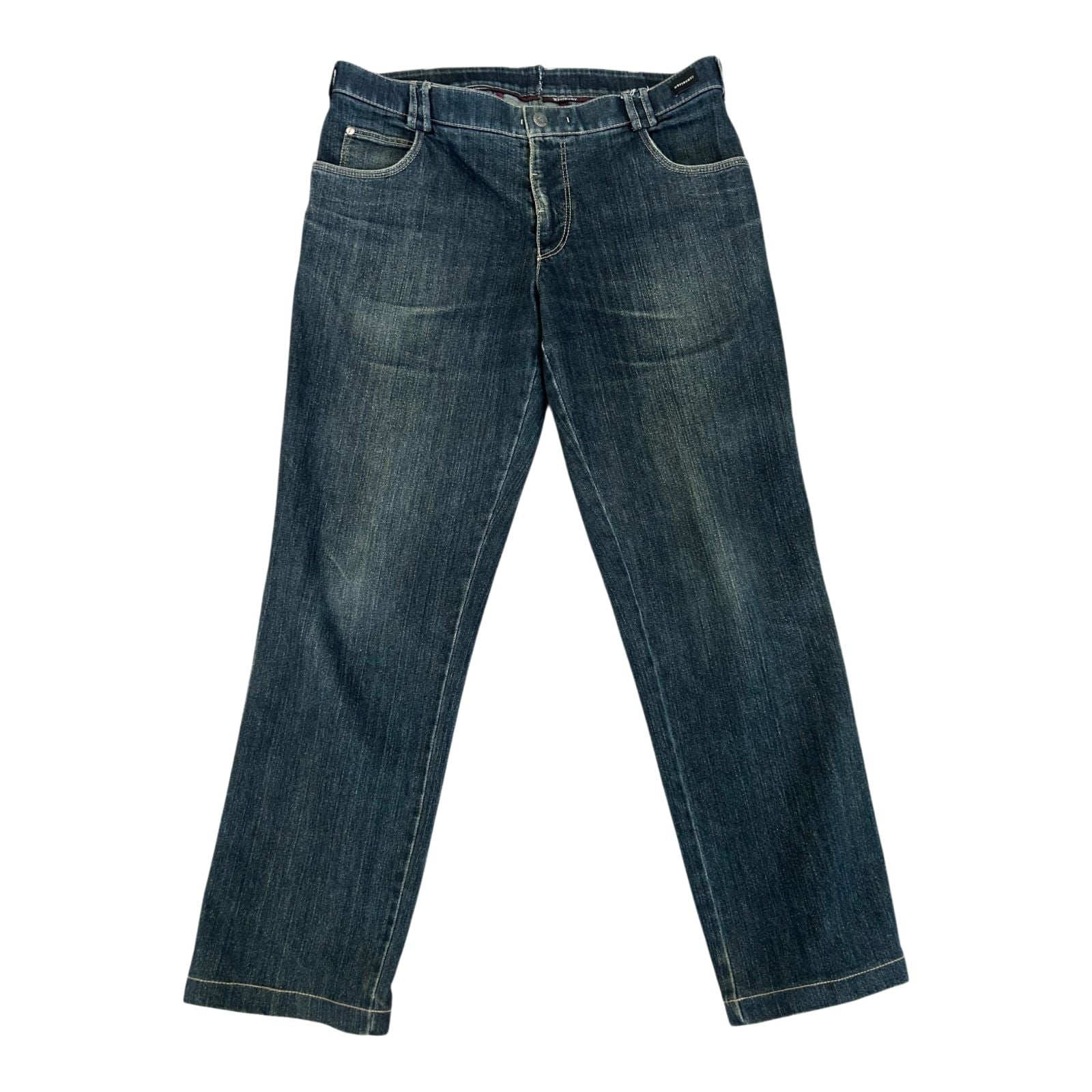 Westbury Jeans Herren Gr 26 Kurzgröße Blau Stretch Denim Hose Classic Fit