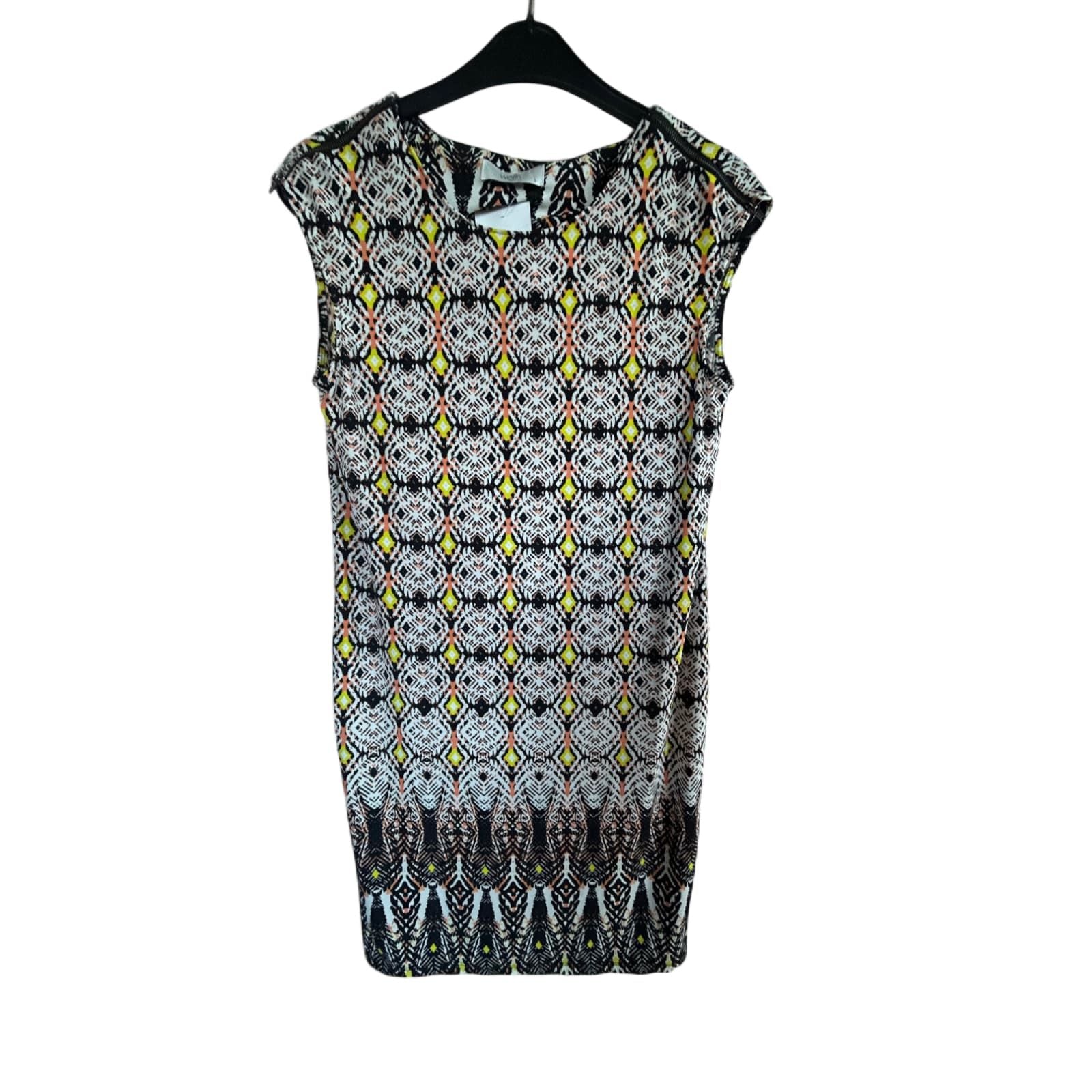 Wallis Kleid Damen Dress Damenkleid Gr. S Bunt Sommerkleid Elegant Modern Look
