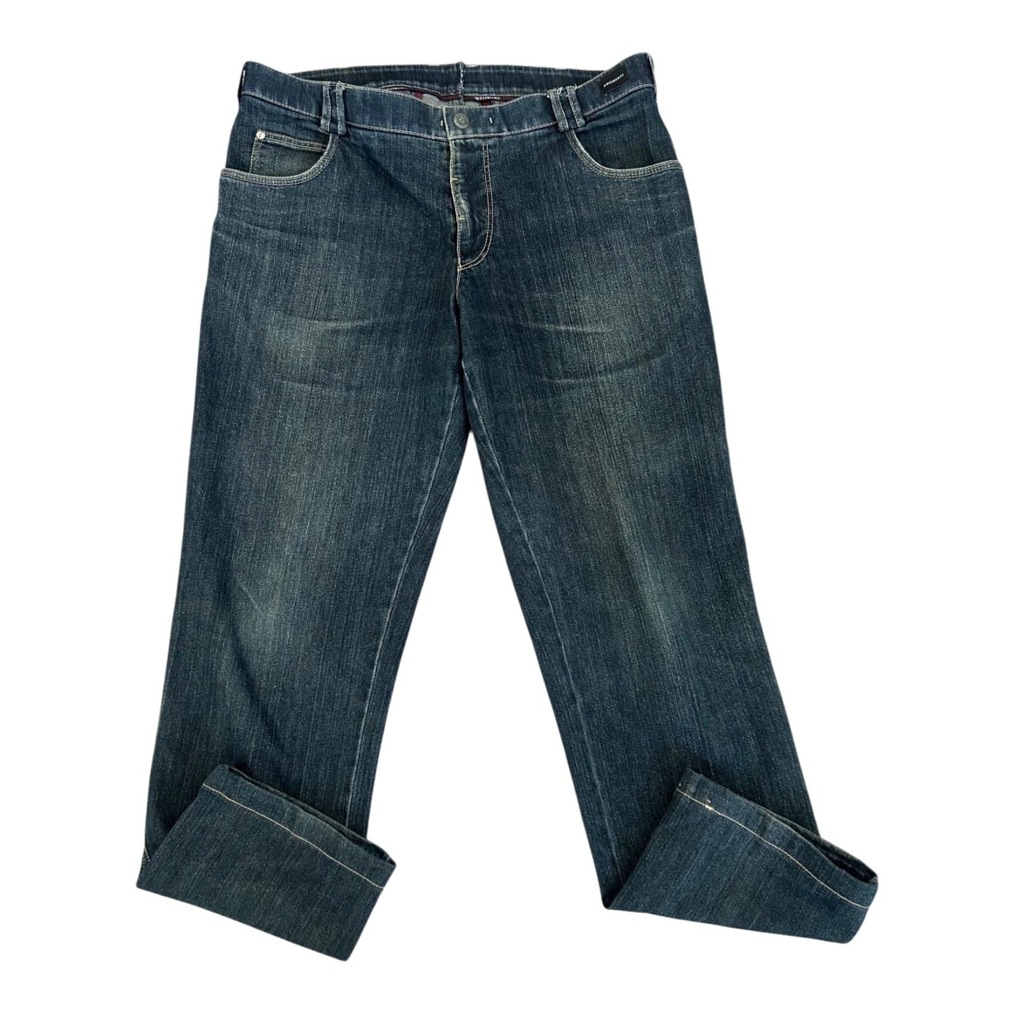 Westbury Jeans Herren Gr 26 Kurzgröße Blau Stretch Denim Hose Classic Fit