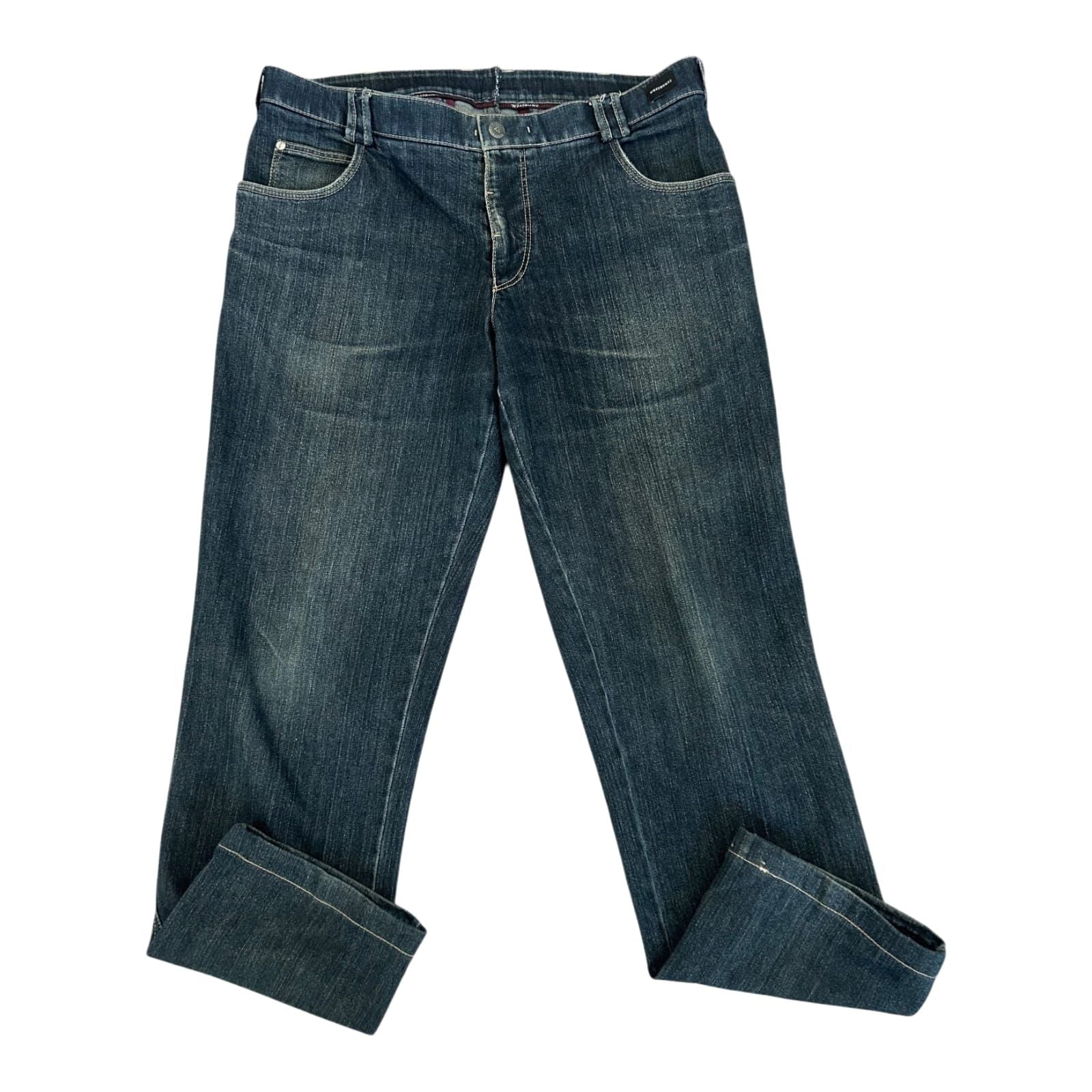 Westbury Jeans Herren Gr 26 Kurzgröße Blau Stretch Denim Hose Classic Fit