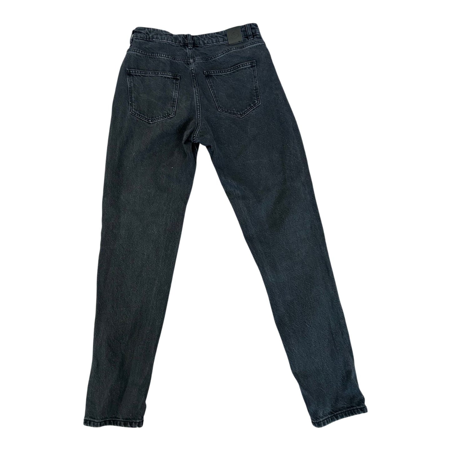 Vero Moda Jeans Damen Gr 29 L32 Schwarz Slim Fit Washed Denim Baumwolle