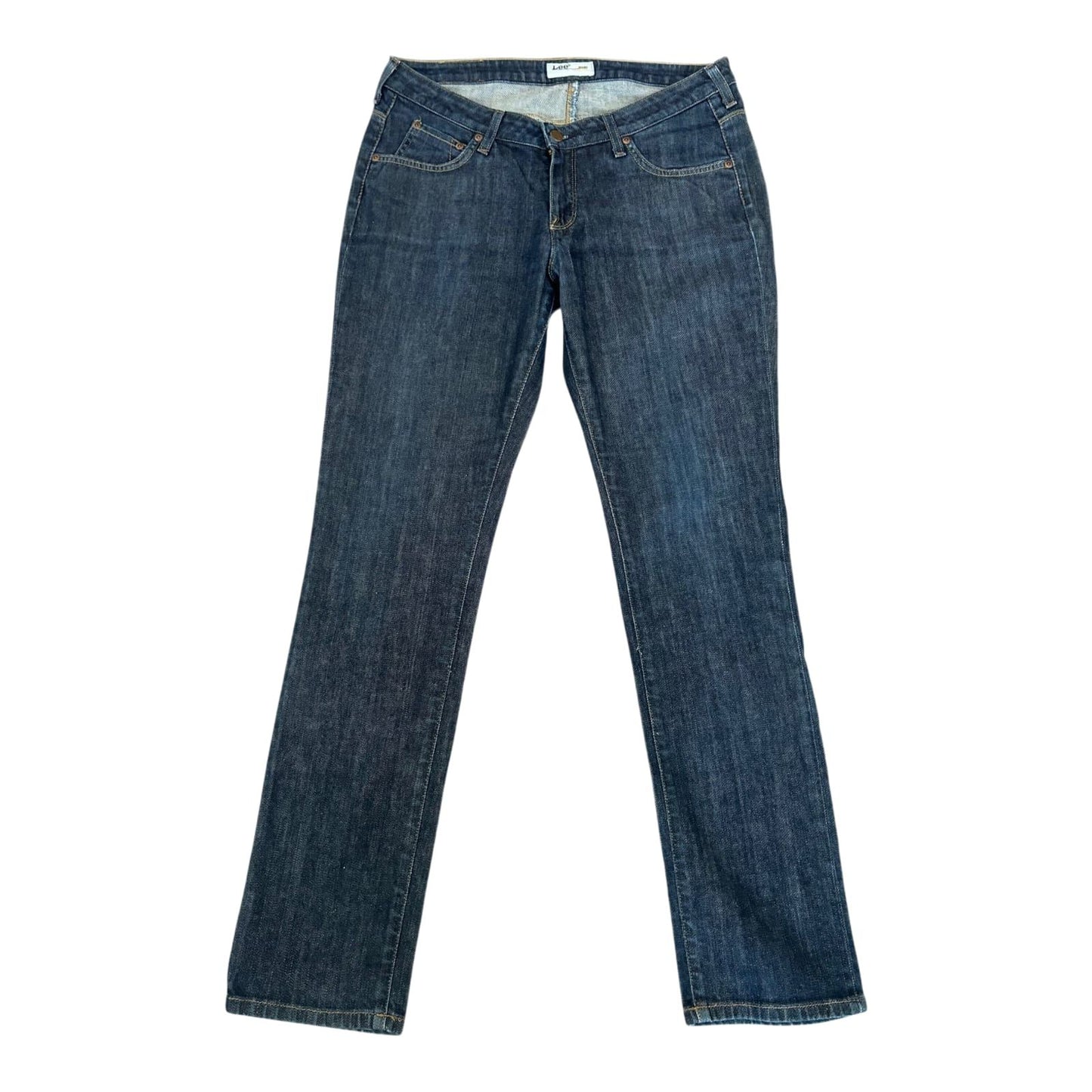 Lee Jeans Damen W32 L31 Norma Blau Slim Fit Stretch Denim Klassisch