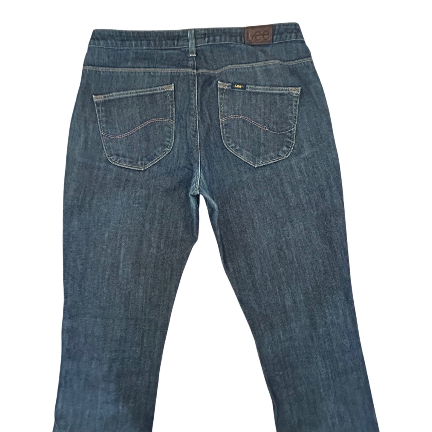 Lee Jeans Damen W32 L31 Norma Blau Slim Fit Stretch Denim Klassisch