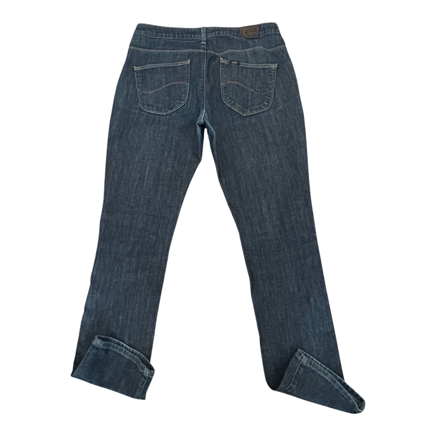 Lee Jeans Damen W32 L31 Norma Blau Slim Fit Stretch Denim Klassisch