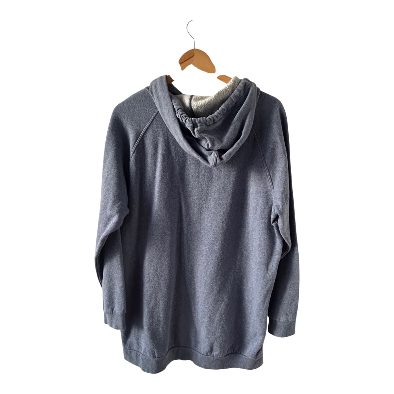 H&M Hoodie Herren UCLA Logo Grau S Kapuzenpullover College Style Baumwolle Casual